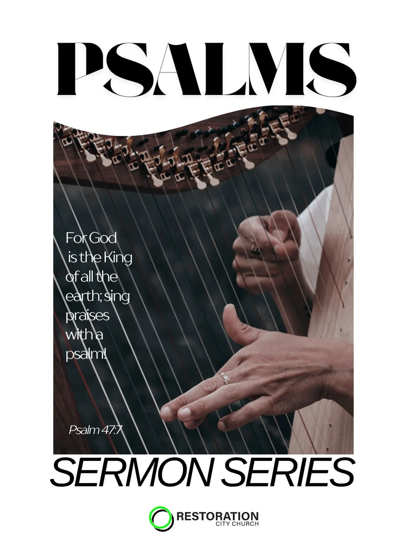 Join us tomorrow at 11am as we dive back into the book of Psalms together.