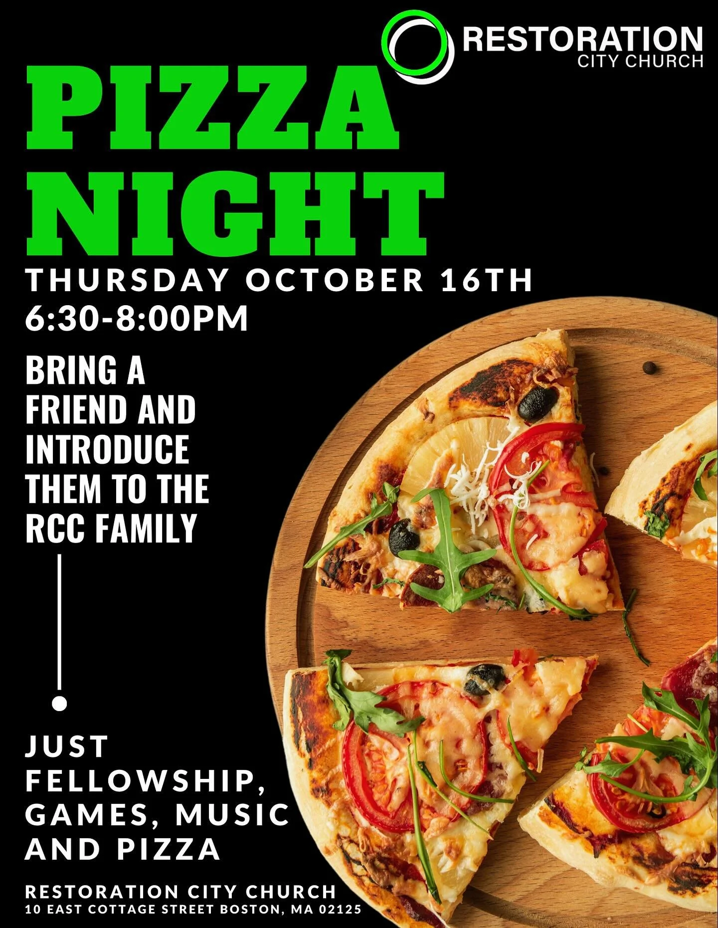 Next game/pizza night is Oct 16th. Please share with friends and family