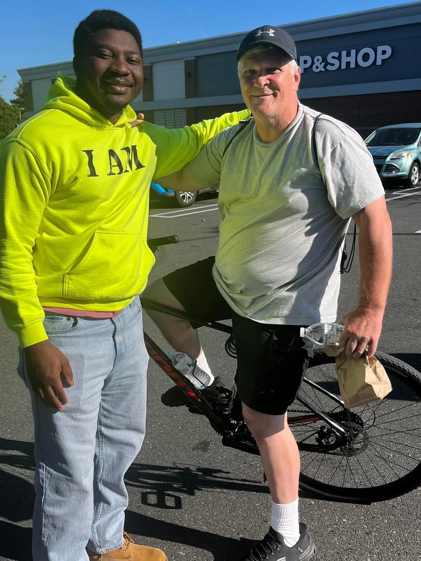 This is Ted who came to the church a few months ago from miracle mile. He shared “the Holy Spirit is in your church. I’ve been blessed by your ministry.” 
He mentioned that he got sober and going to the Kroc center church. He will