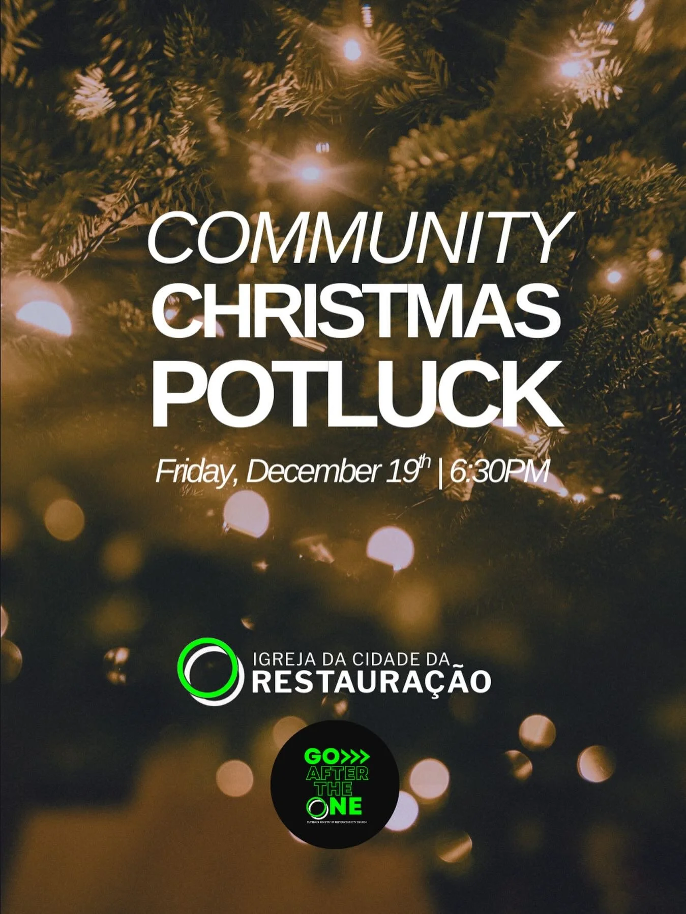 Let&rsquo;s celebrate the season together! Join us for a joyful evening of food, fellowship, and fun. 🍽️❤️
Everyone is invited. Please bring a dish to share and enjoy time together as a community.

📅 Friday, December 19th
⏰ 6:30 PM