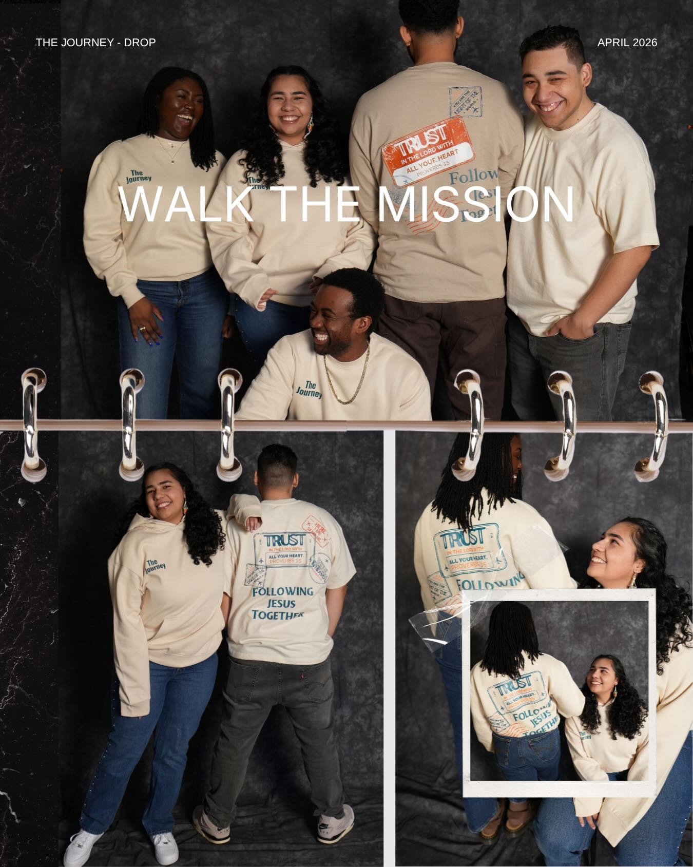Wear the message.
Walk the mission. 

#TheJourney 
#RestorationCityChurch 
#RestoredTogether