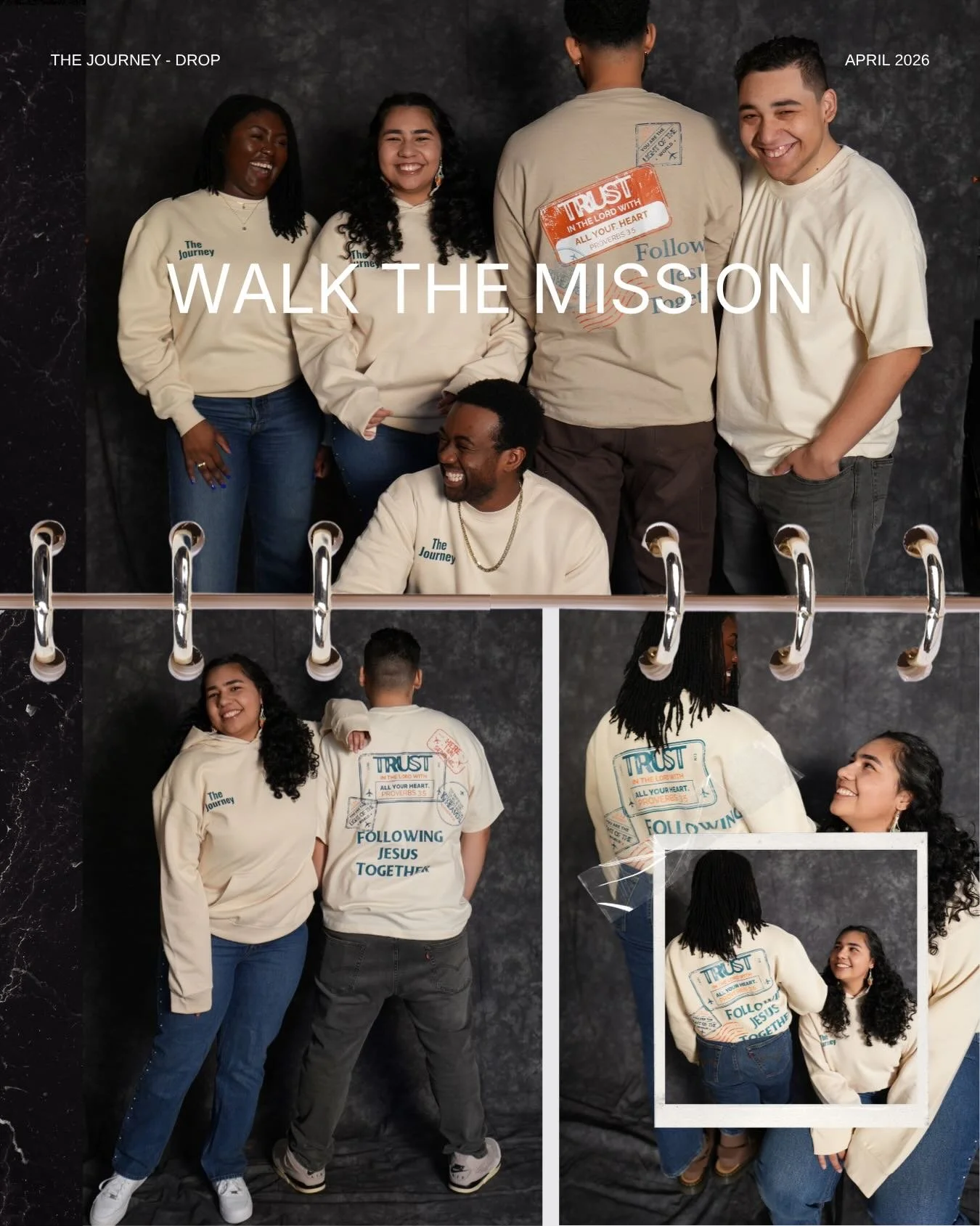 Wear the message.
Walk the mission. 

#TheJourney 
#RestorationCityChurch 
#RestoredTogether