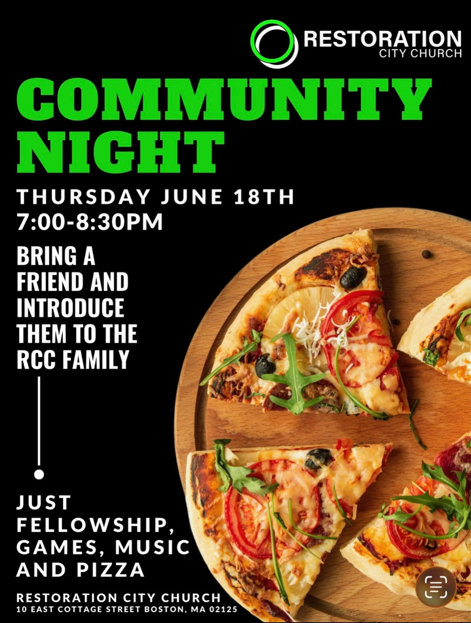 Next Community night is June 18th!