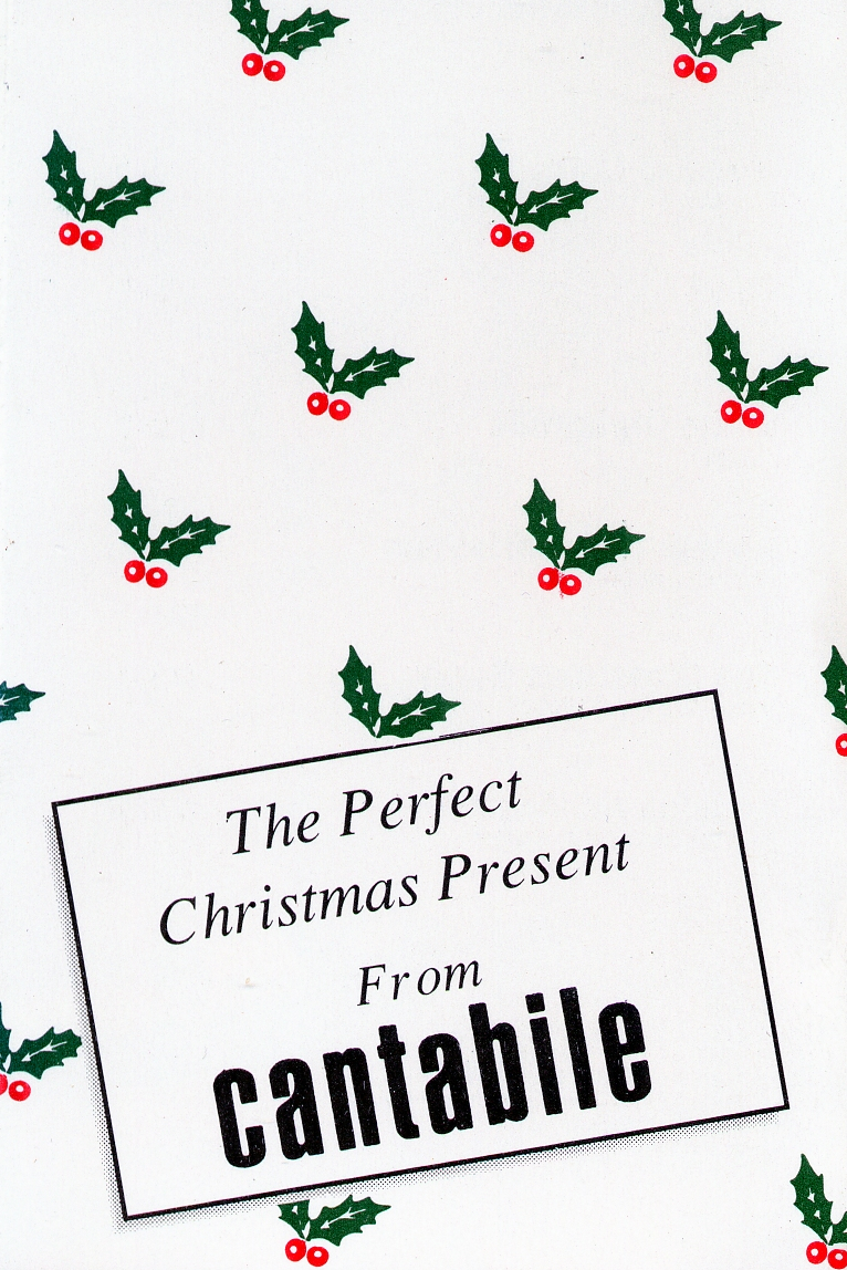 The Perfect Christmas Present from Cantabile