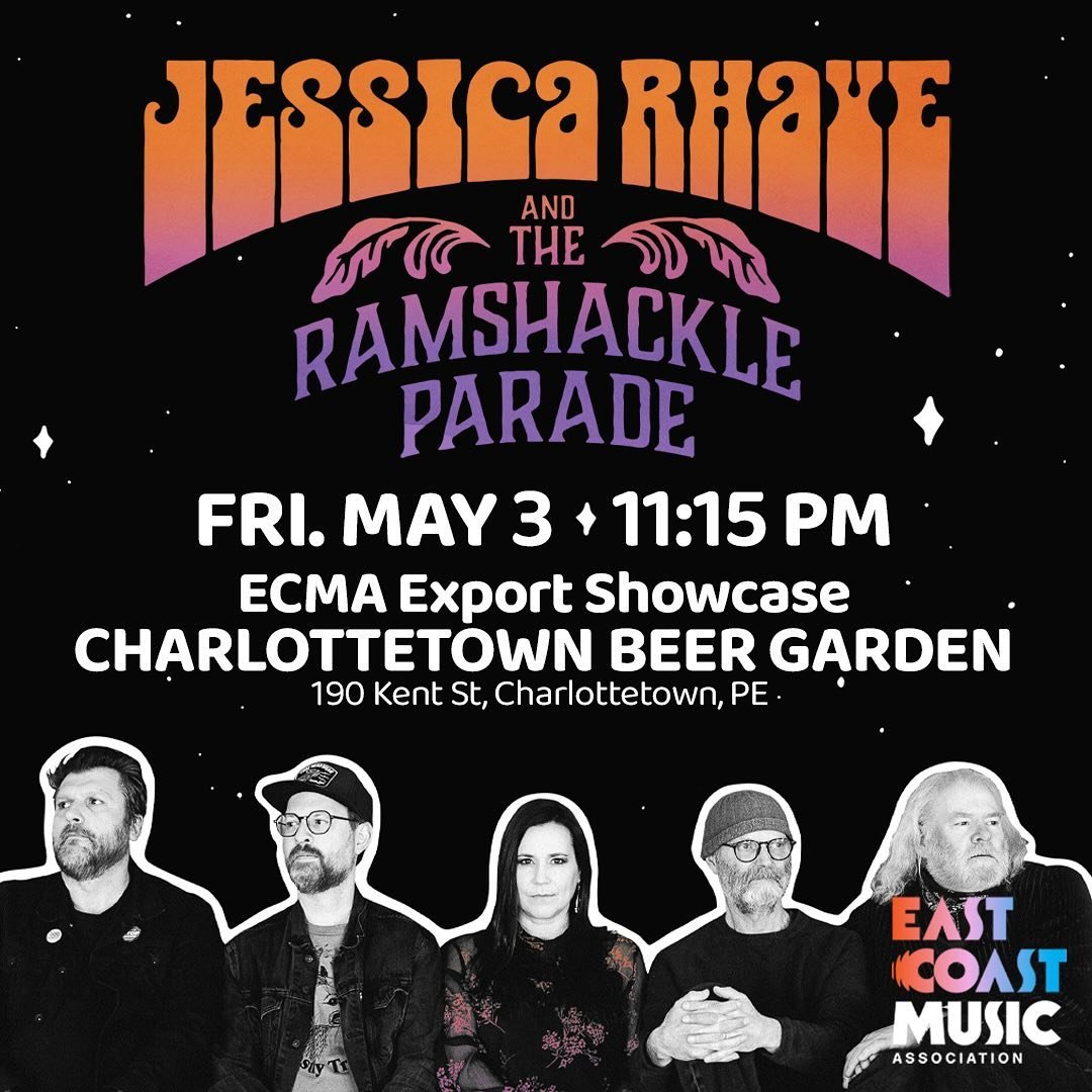 If you&rsquo;re on Prince Edward Island at the ECMAs this weekend, we will be performing this Friday night at the Charlottetown Beer Garden on Kent Street - Come check us out! The Ramshackle Parade and I take the stage at 11:15pm sharp! See you there