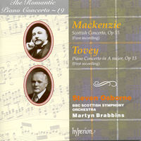 The Romantic Piano Concerto Volume 19: Mackenzie and Tovey Piano Concertos