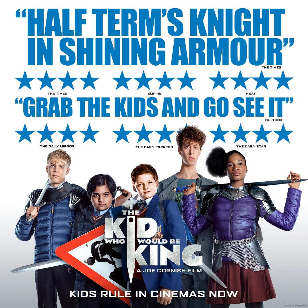 The Kid Who Would Be King Review Card