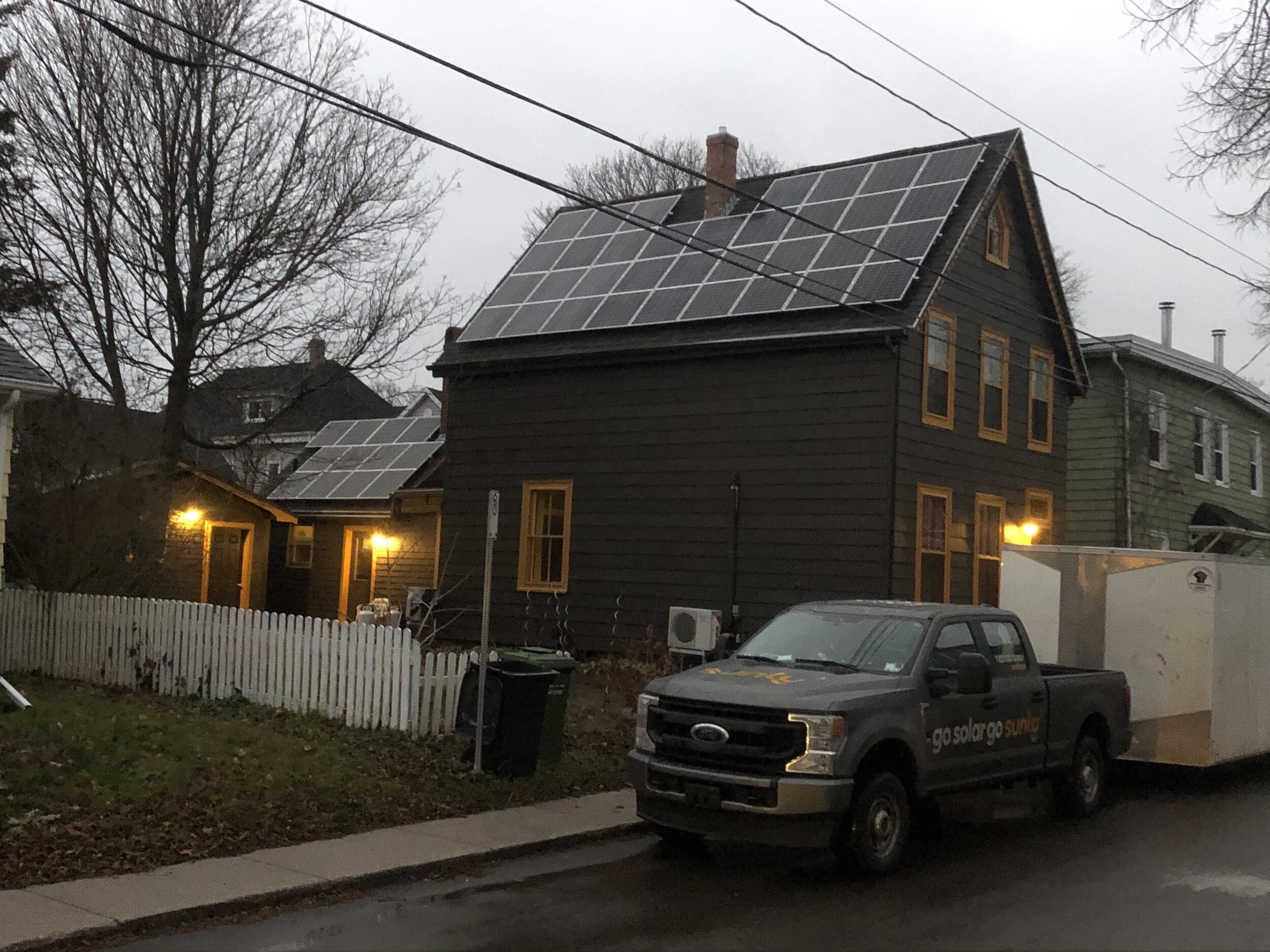 Solar Installation in Charlottetown Dec 2020