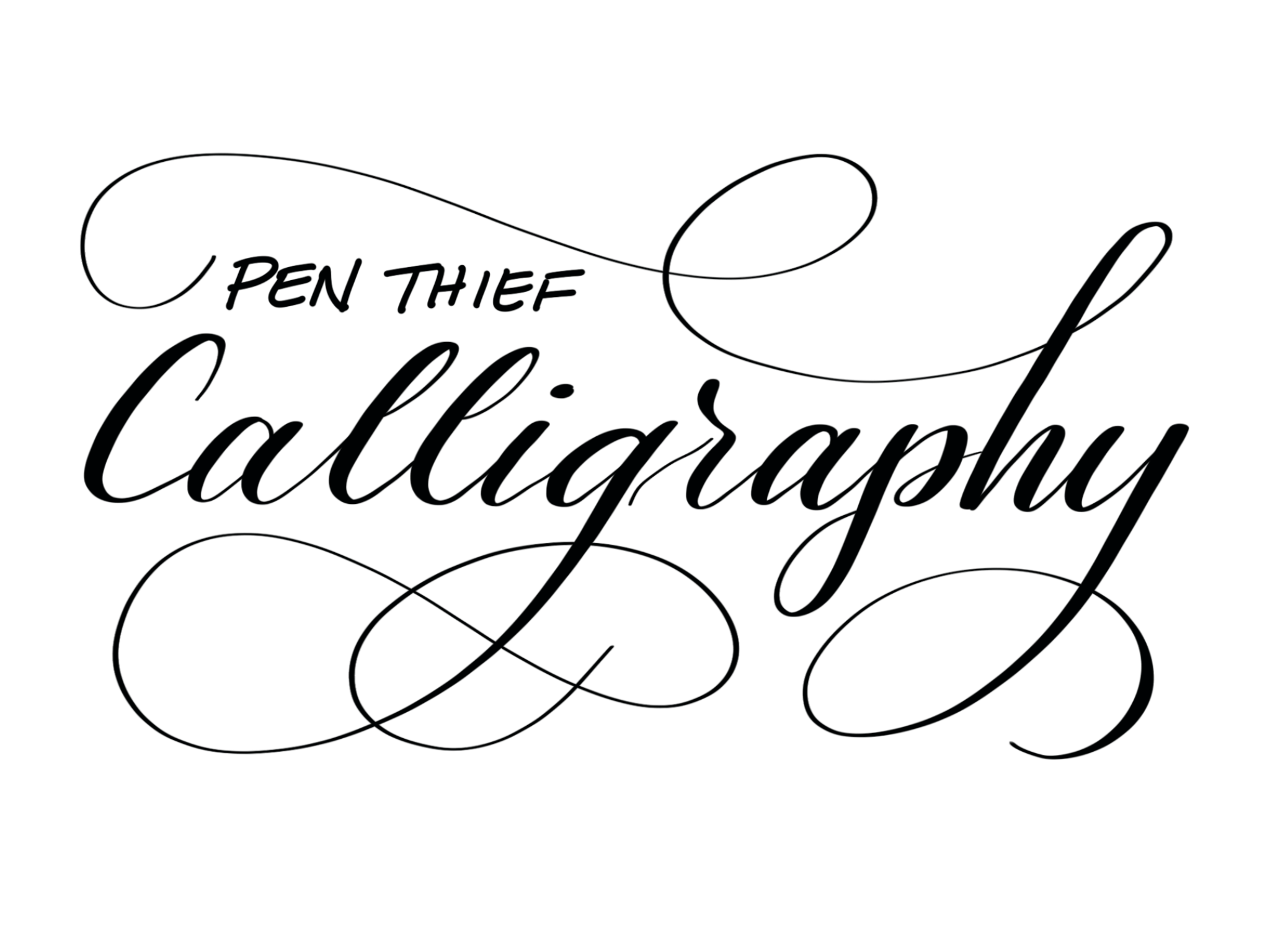 Pen Thief Calligraphy