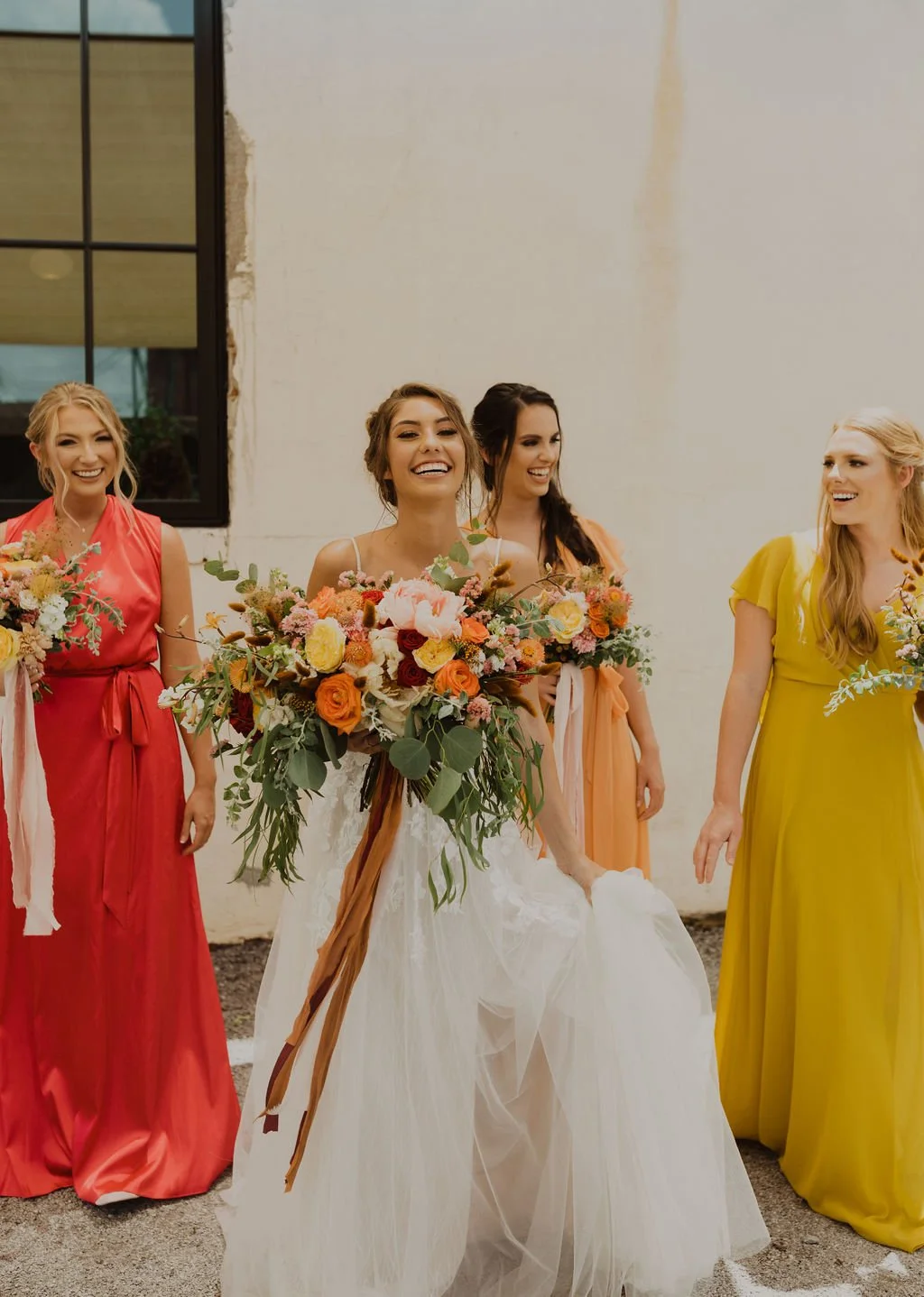 Mismatched Bridesmaid Dresses