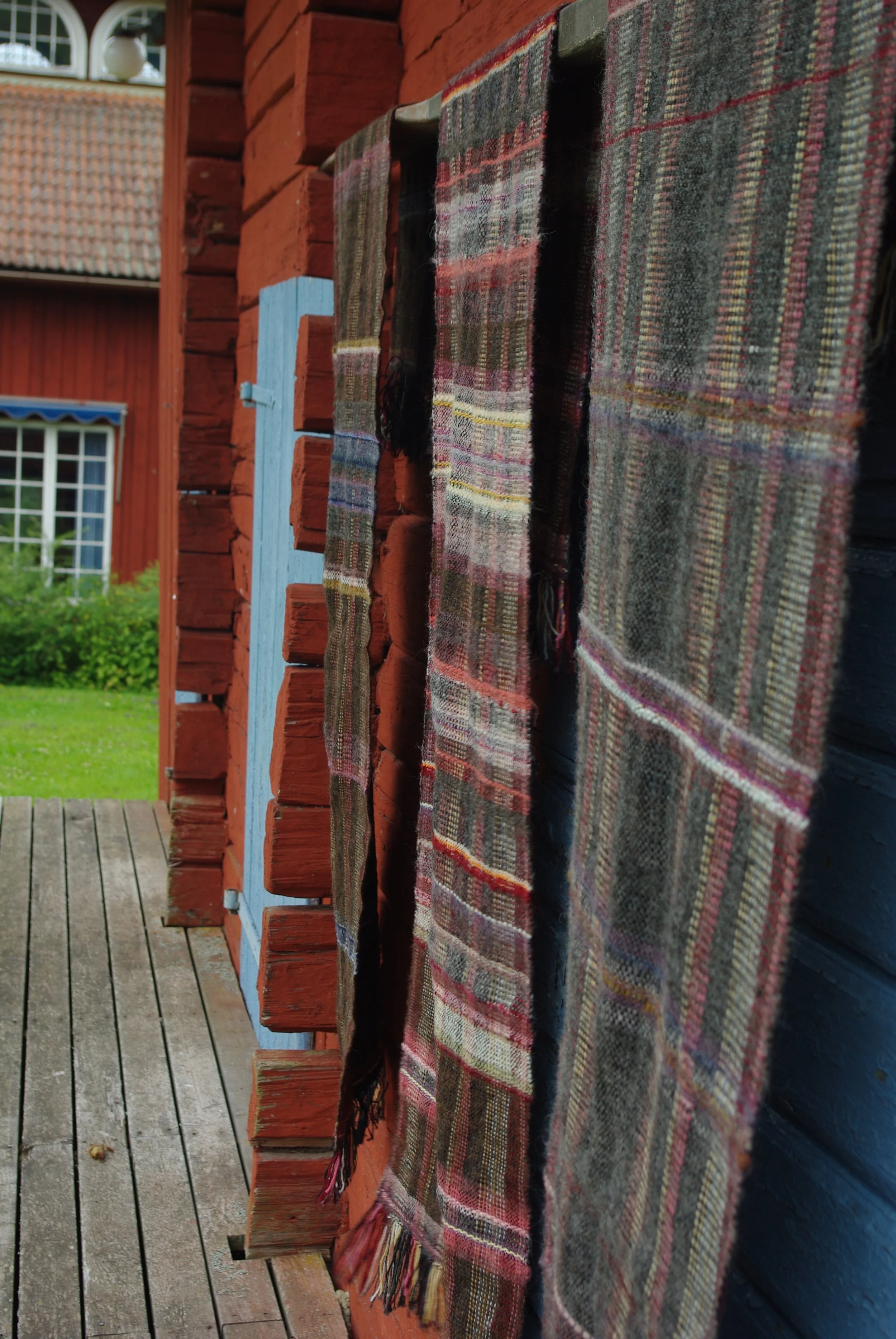 Handwoven Woolen Throw N° 1, 2 & 3