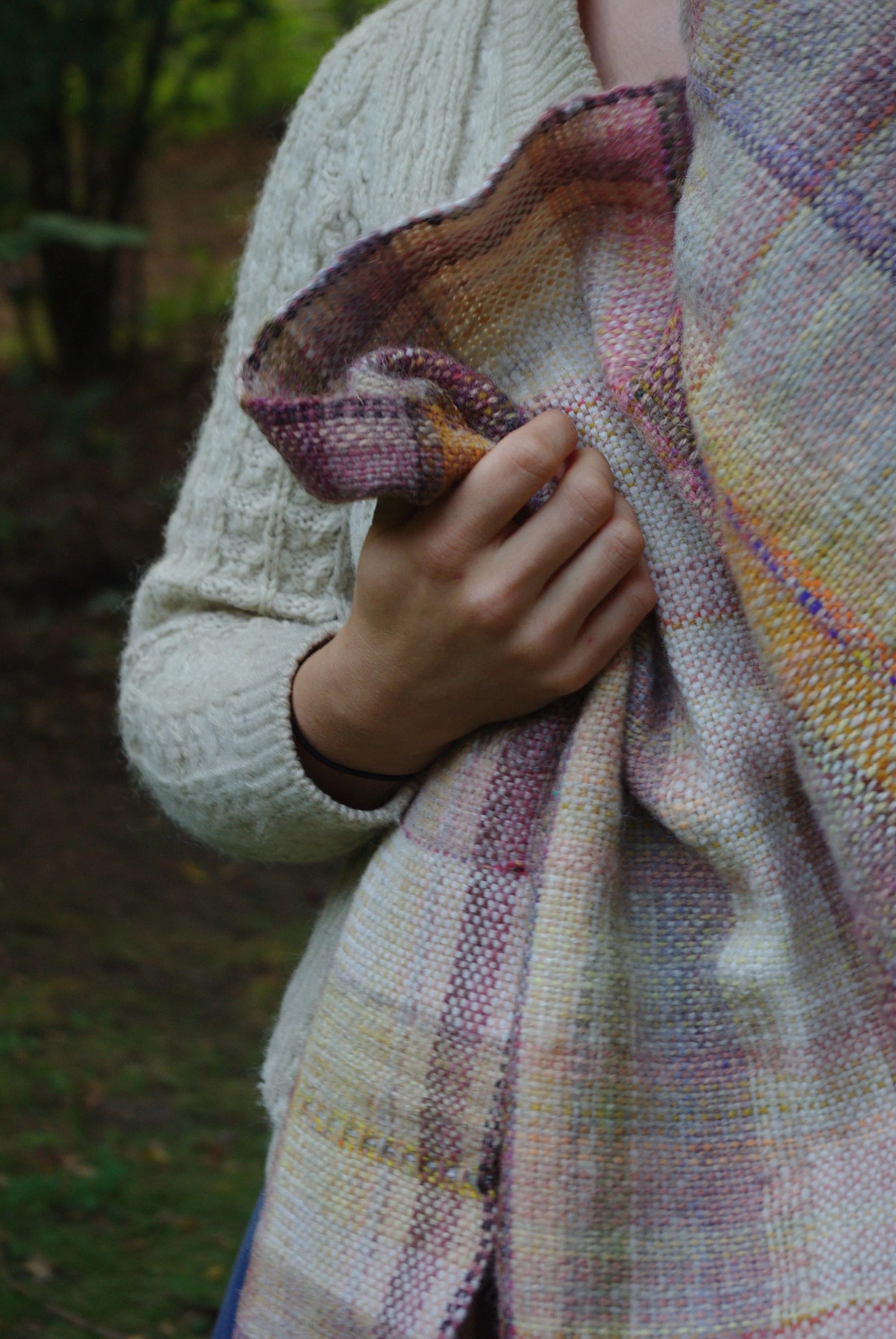 Handwoven Woolen Throw N° 5