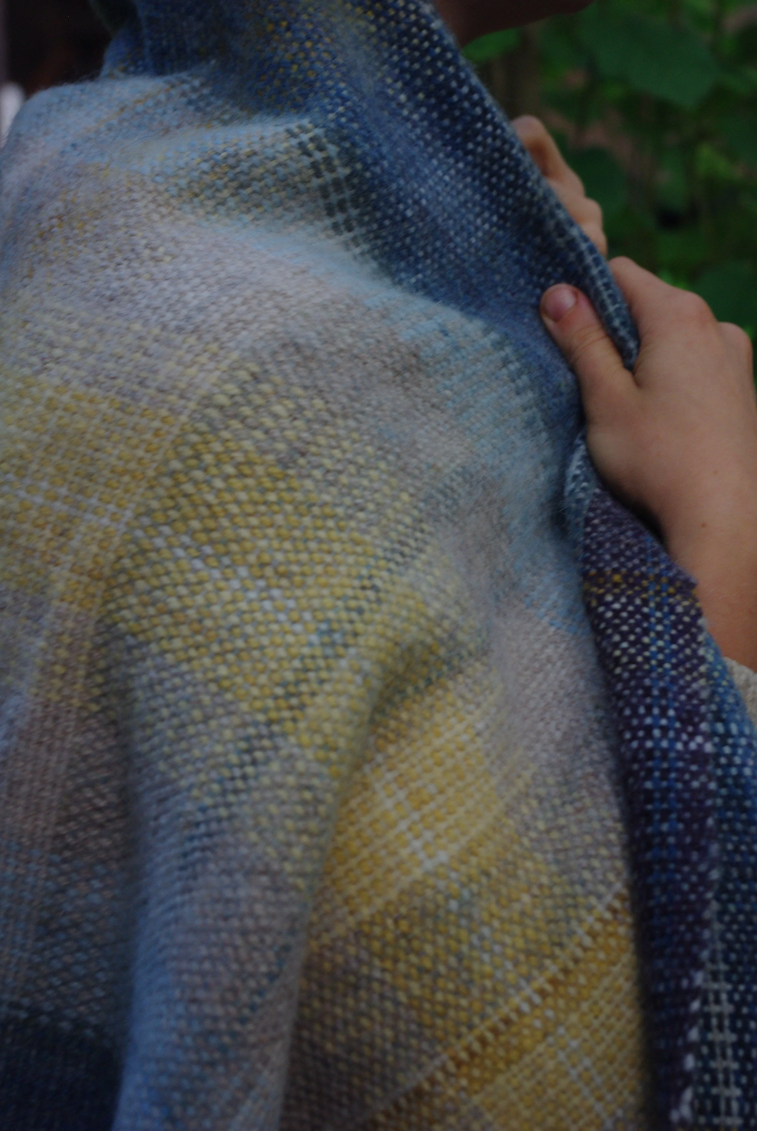 Handwoven Woolen Throw N° 4