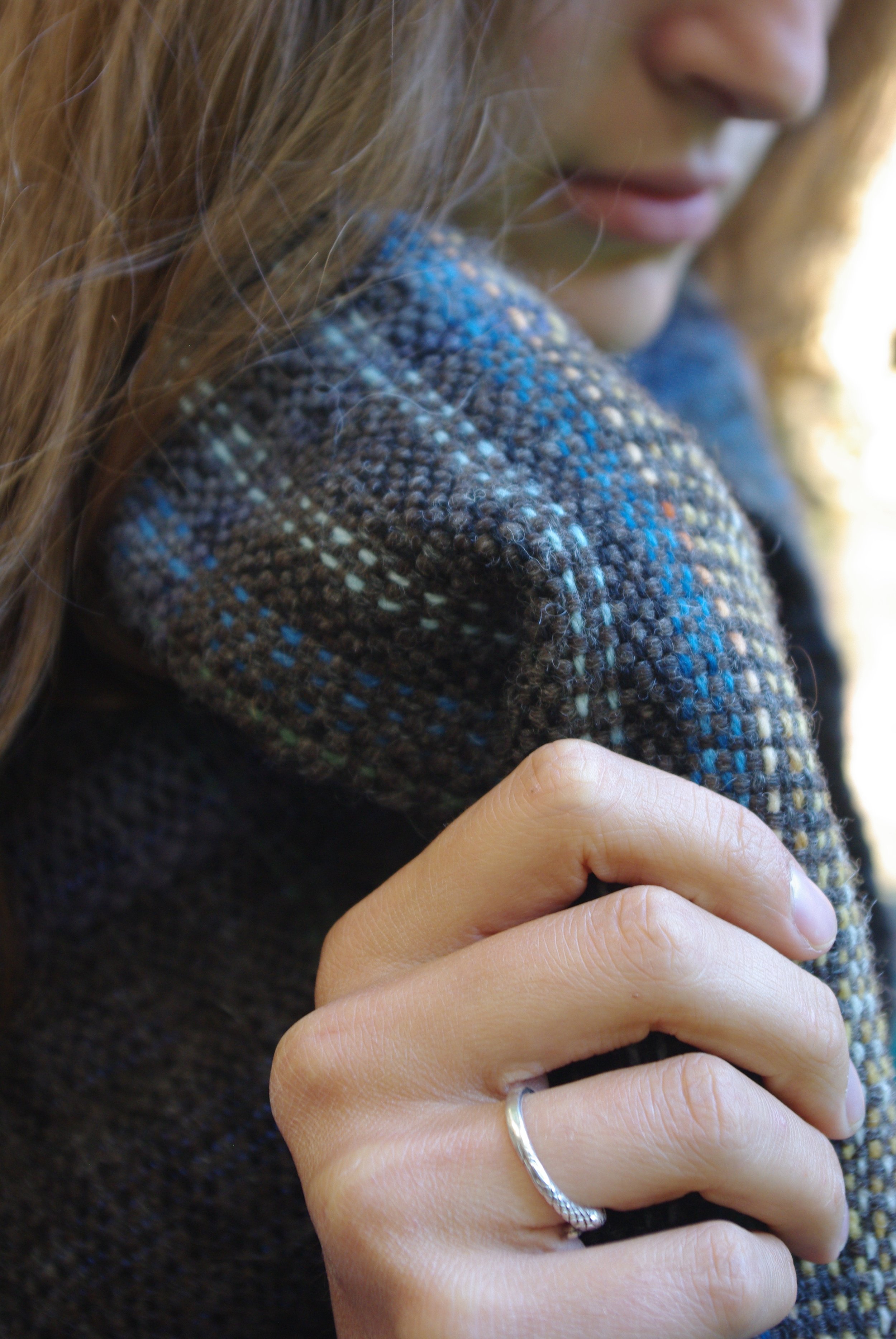 Handwoven Woolen Throw N° 10