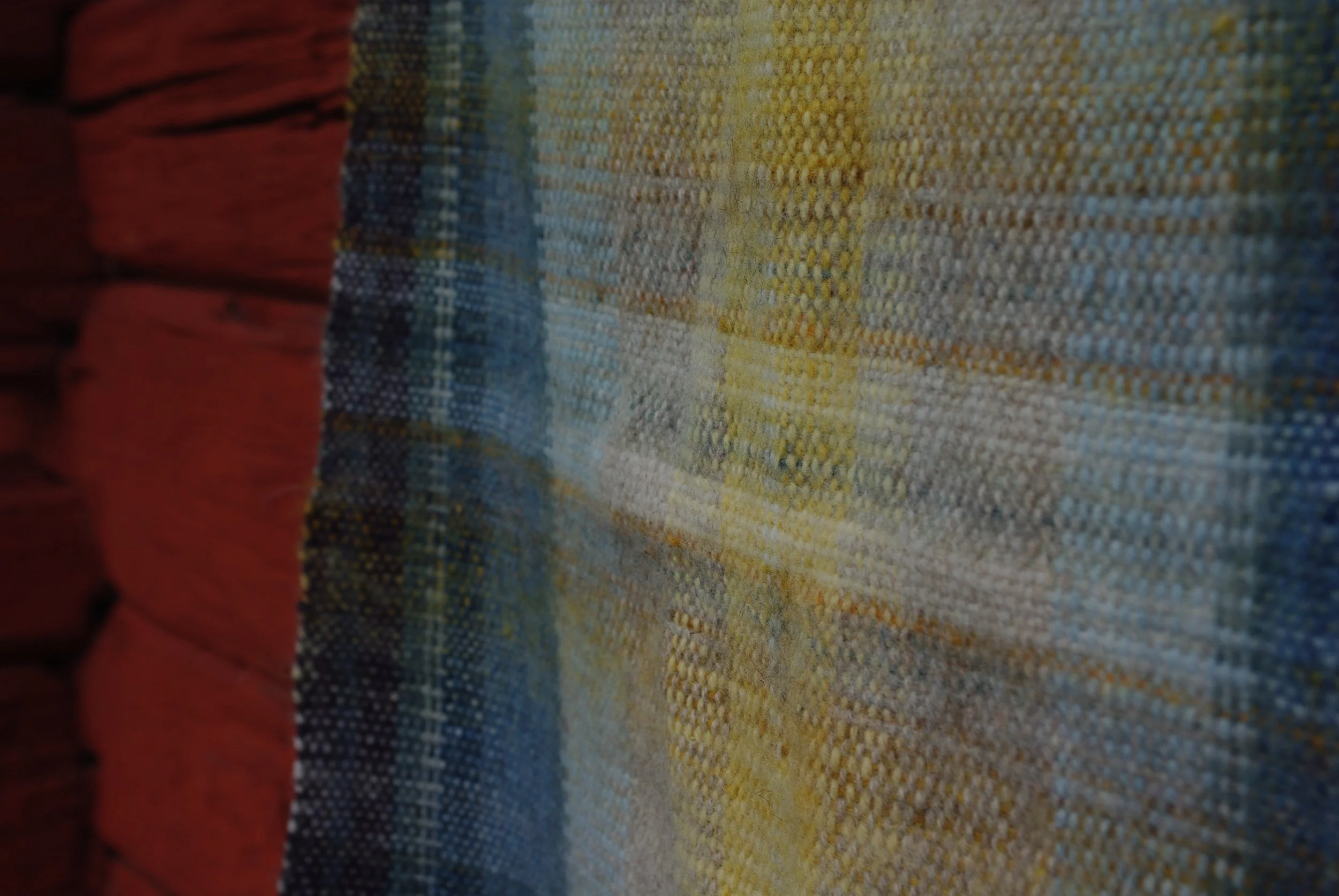 Handwoven Woolen Throw N° 4