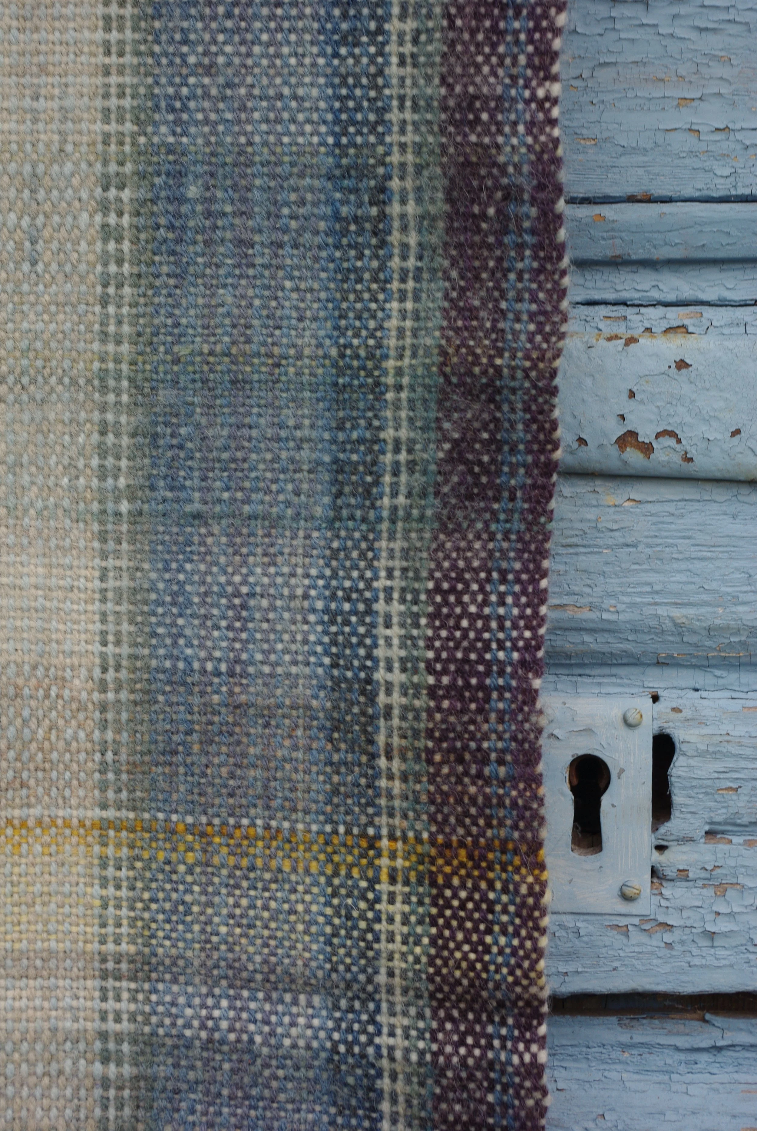 Handwoven Woolen Throw N° 4