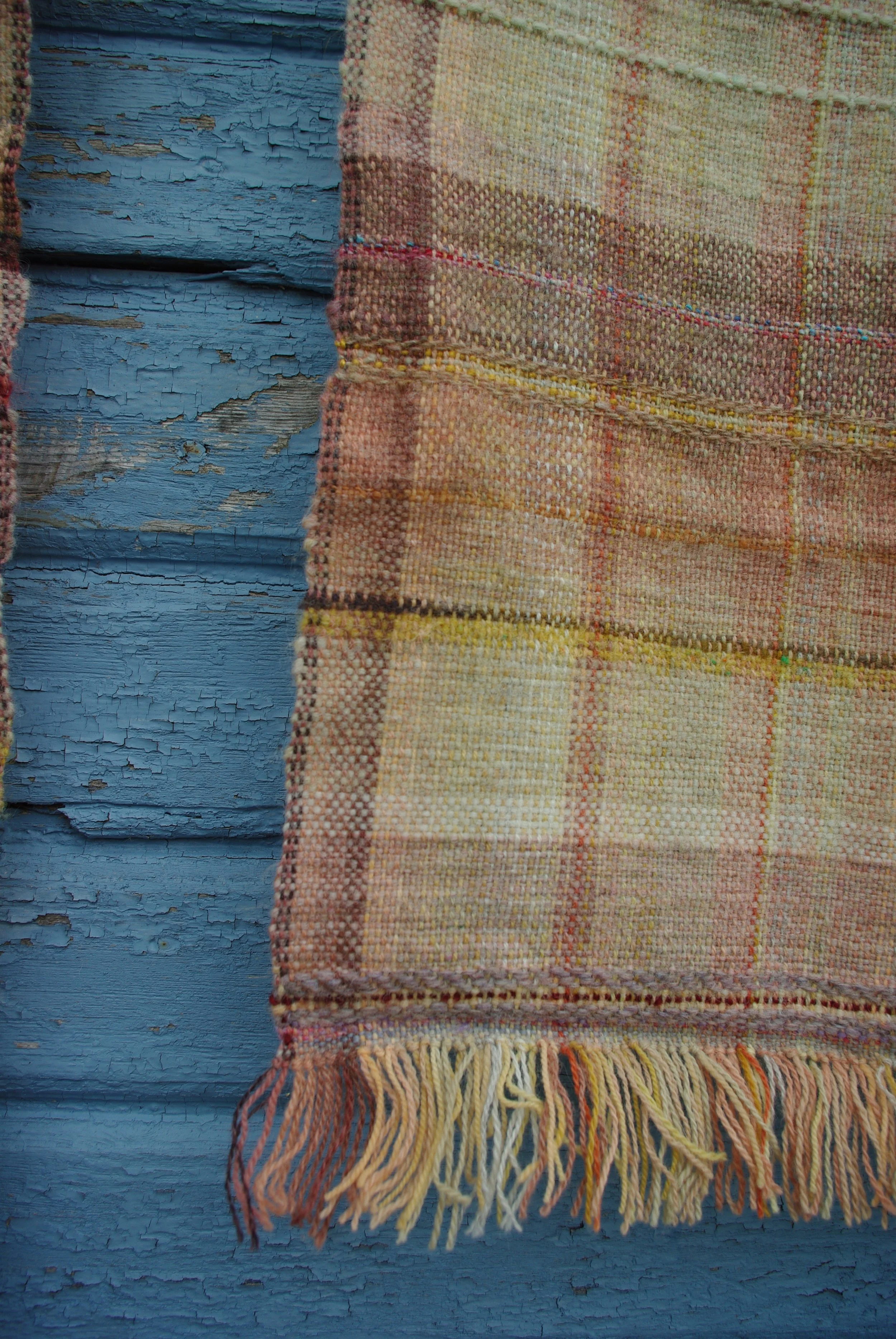 Handwoven Woolen Throw N° 7