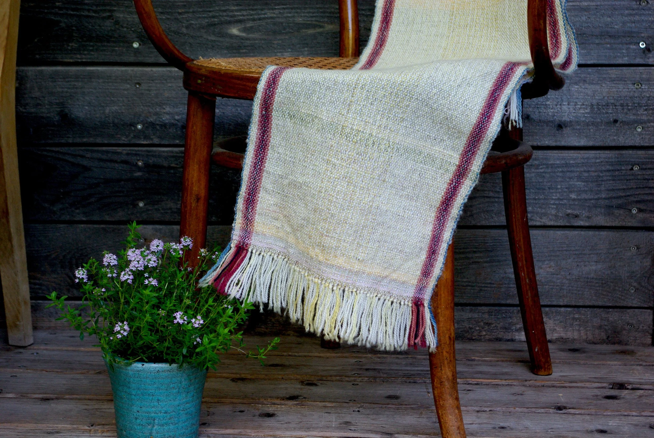 Handwoven Woolen Shawl N° 7