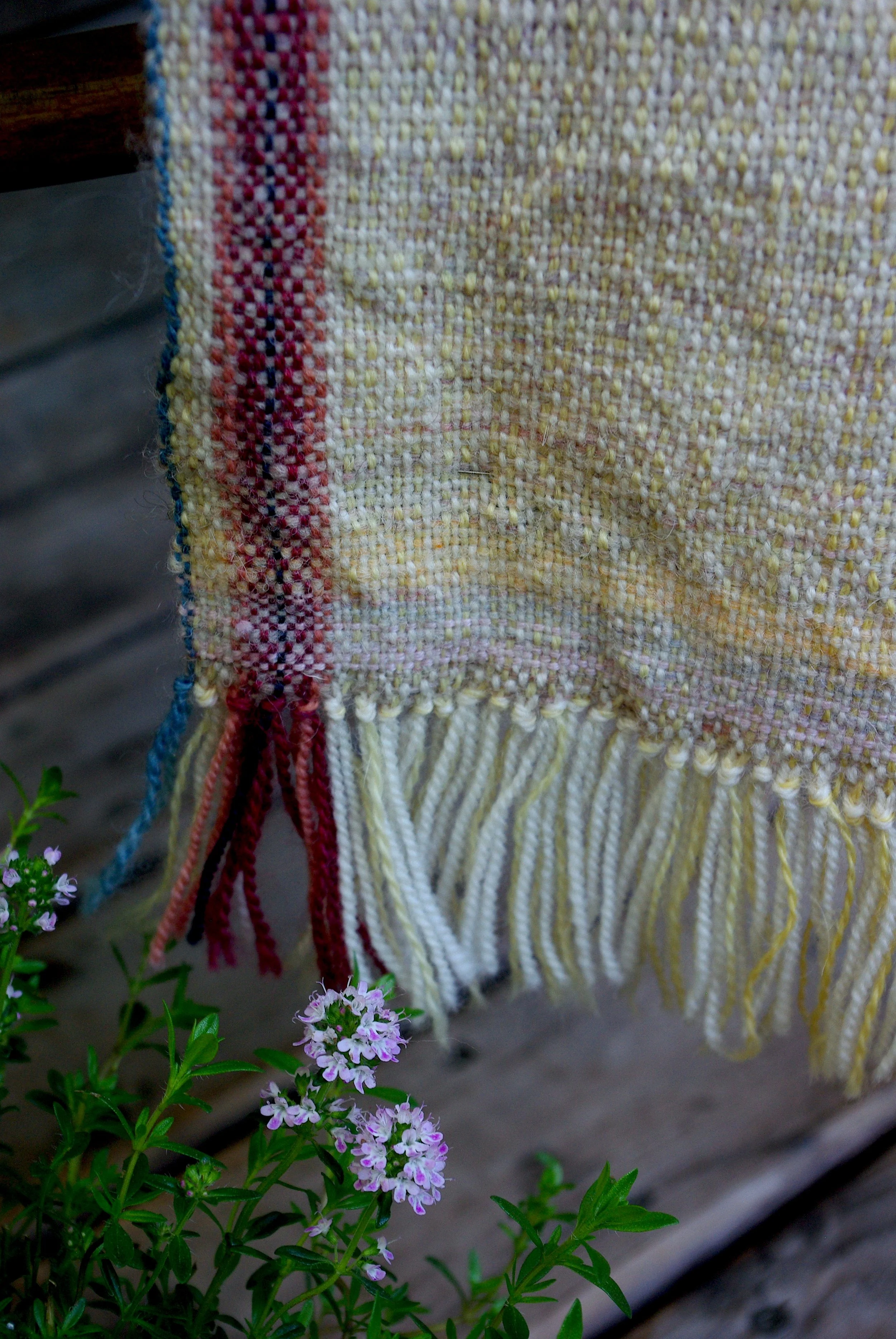 Handwoven Woolen Shawl N° 7