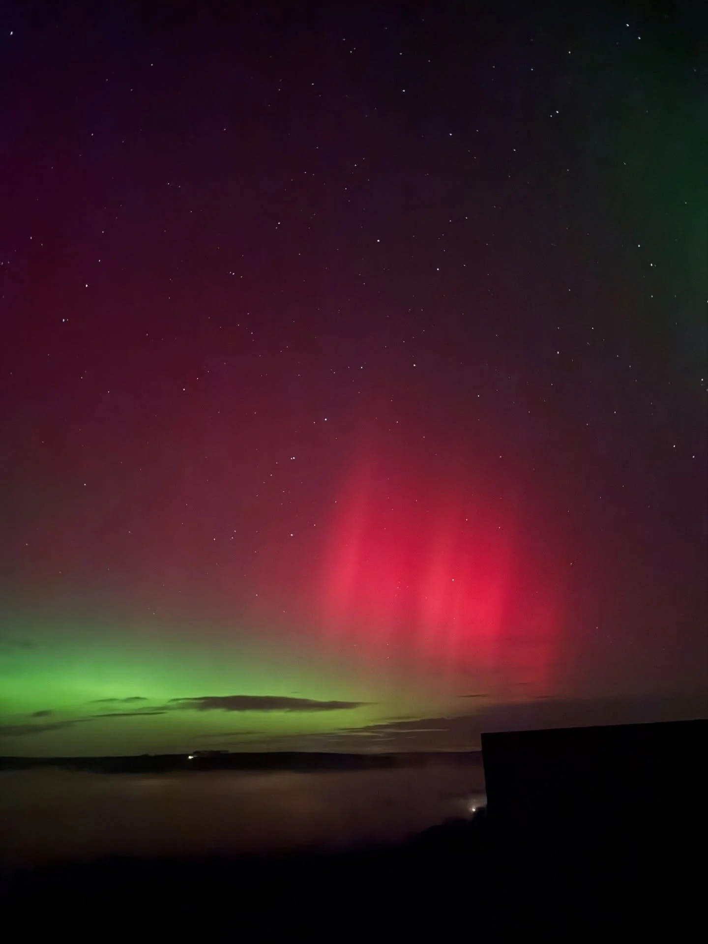 Pure magic 🩷💚🌟

#aurora #cornwall #northernlights #auroraborealis
