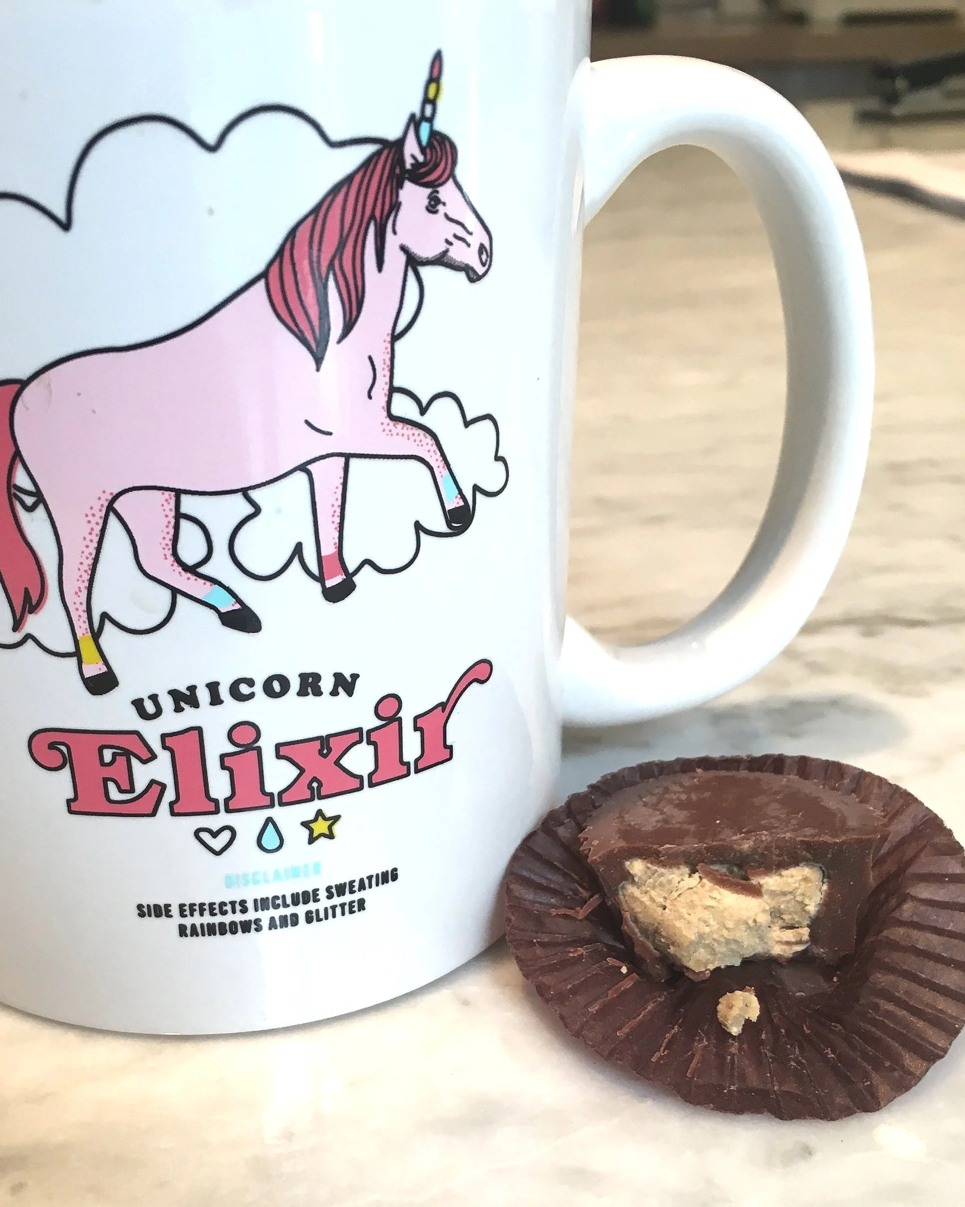 Quick treat with tea.