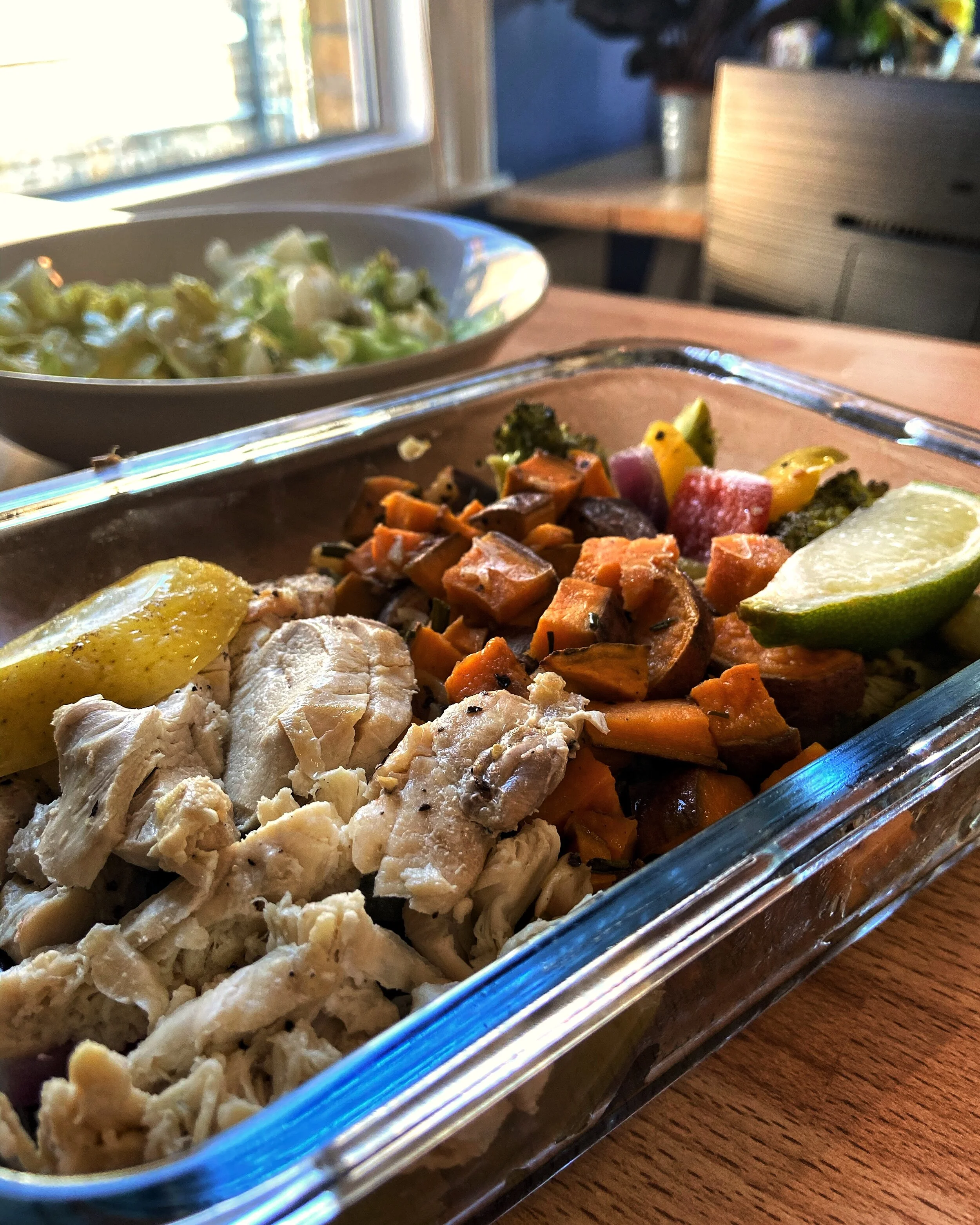 MEAL PREP: Chicken &amp; Vegetable immune supporter