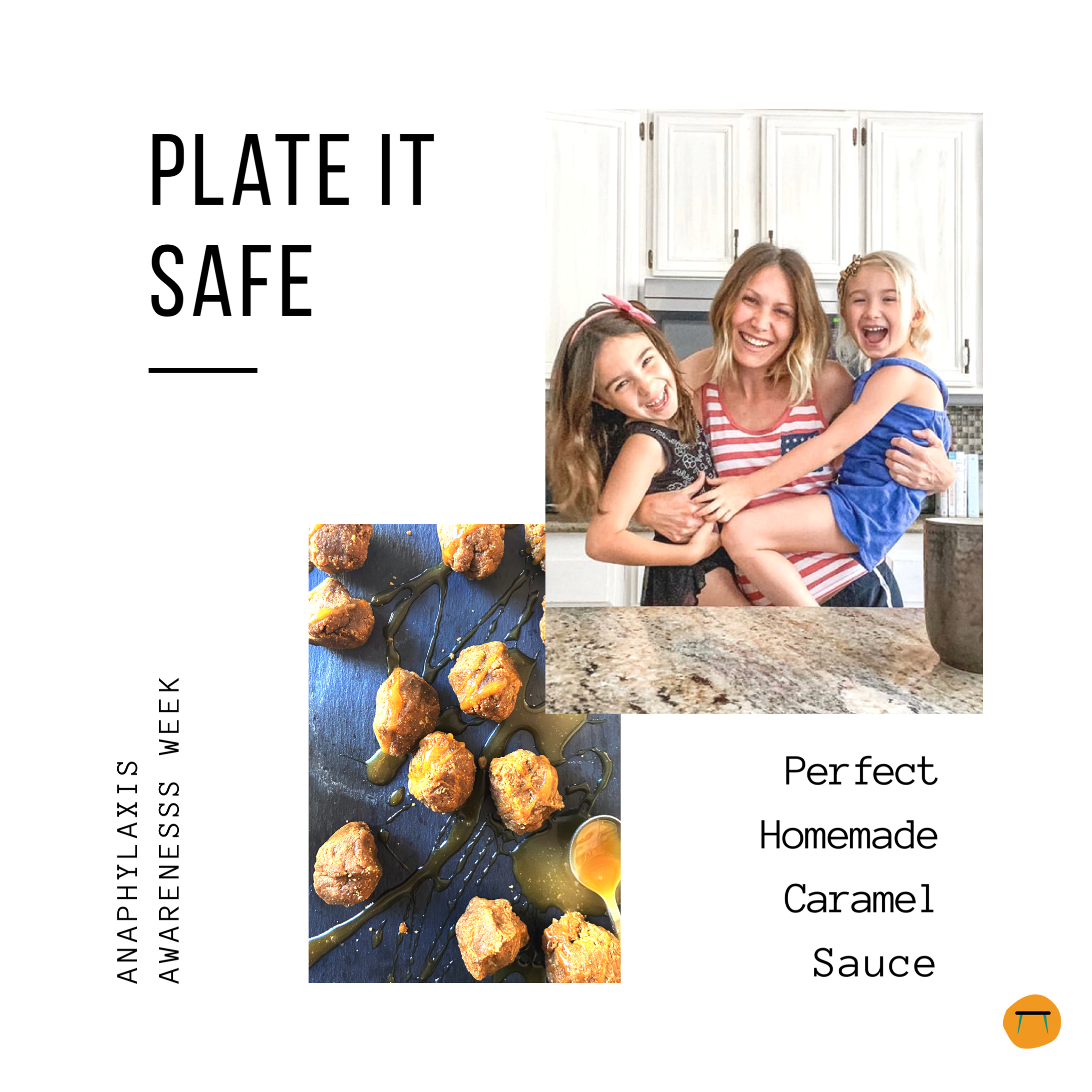 ANAPHYLAXIS WEEK: Plate it safe Perfect Homemade Caramel Sauce 