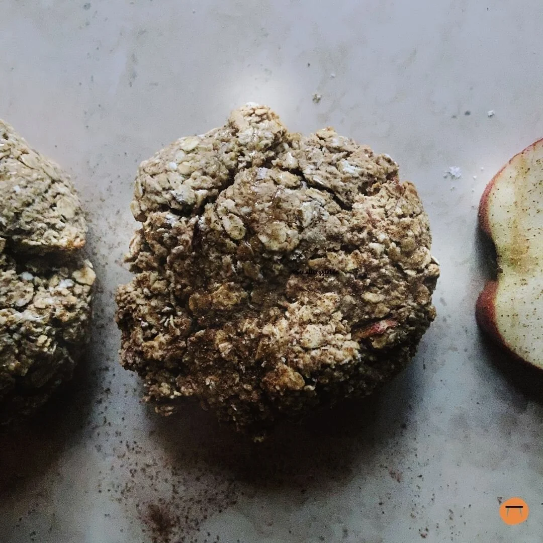 Oat &amp; Apple pie cookies