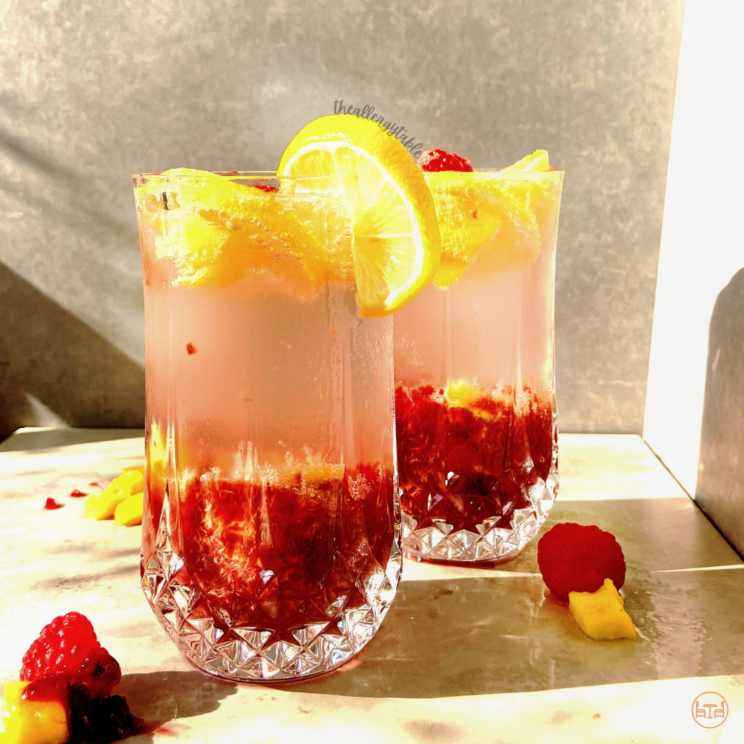 Raspberry &amp; Mango Mocktail