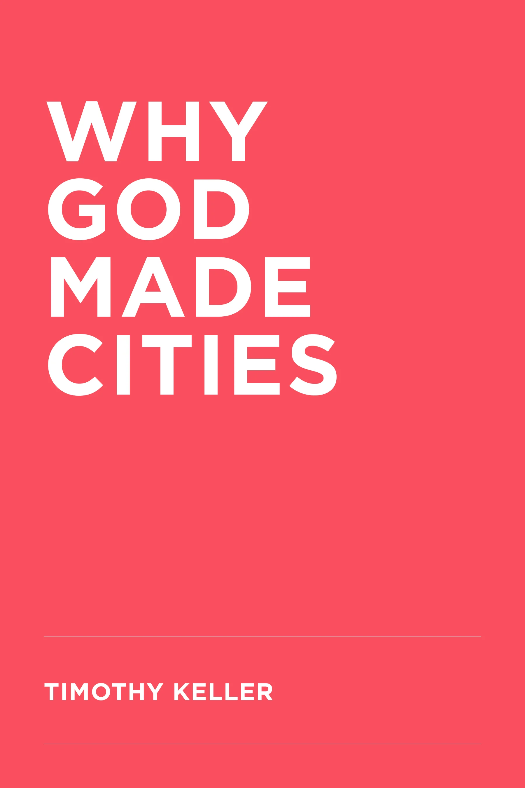 Why God Made Cities Cover.jpg