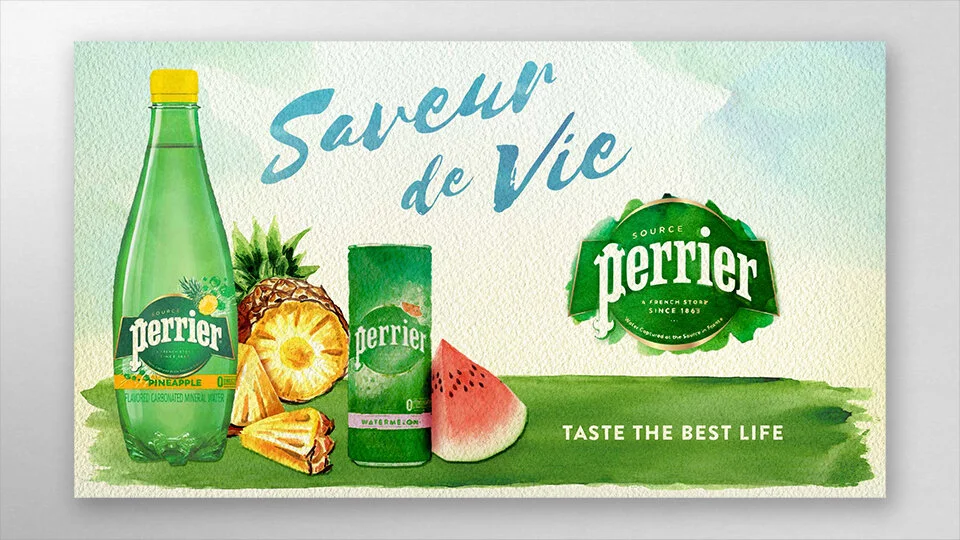 Perrier Retailer Program Key Visual