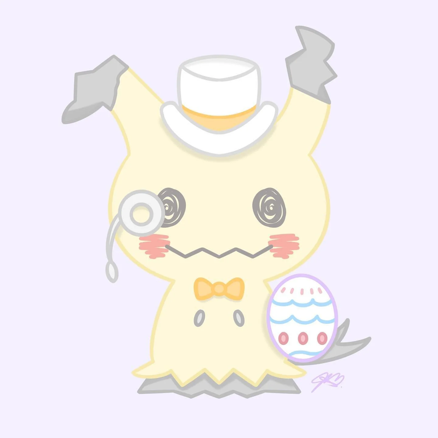 happy easter from mimikyu 💓
&bull;
&bull;
&bull;
&bull;
#pokemon #pokemonart #pokemondoodle #pokemondrawing #pokemonfanart  #pokemoncommunity #digitalart #digitalillustration #procreateart #procreatedrawing #kawaiiart #kawaiipokemon #kawaiidrawing #
