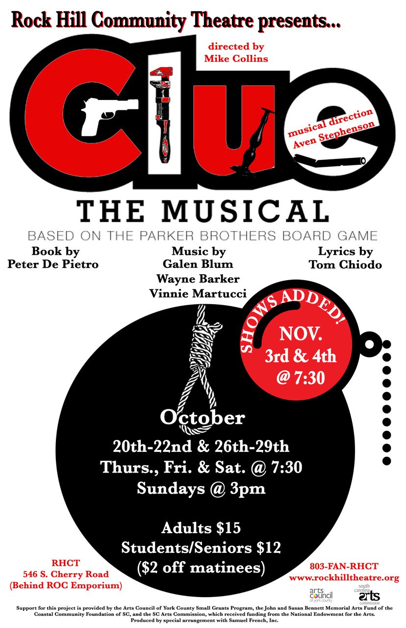 Clue the Musical Poster shows added .jpeg