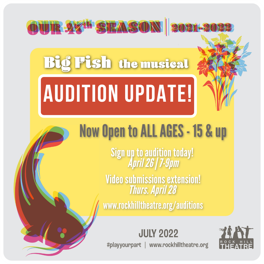 "Big Fish the musical" Auditions