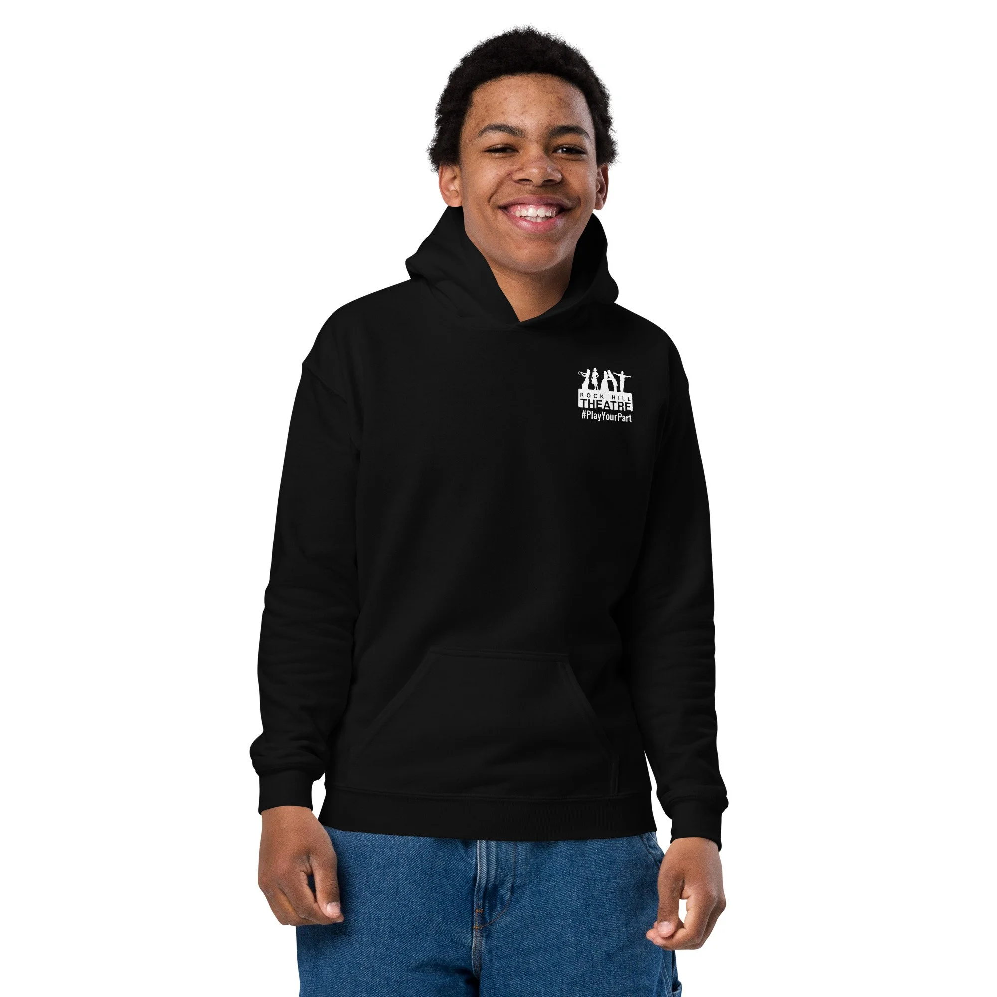 Youth RHT #PlayYourPart Hoodie, Unisex sizing new