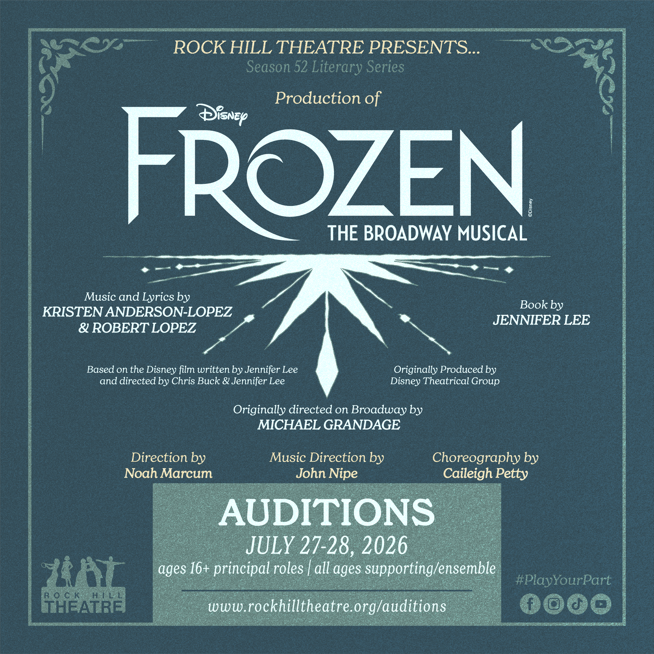 "Disney's Frozen" Auditions