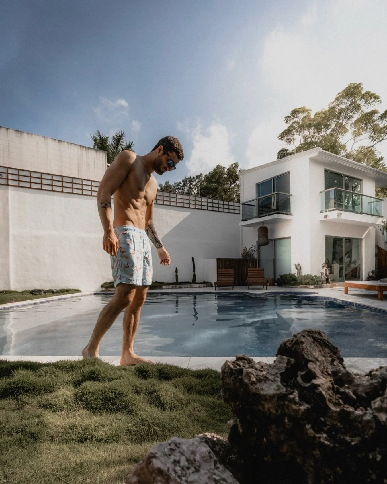 Here are a few Haikus about my average tanning experience.
.
Tanning in the sun, 
Hoping for a golden glow&mdash;
I got a tomato.
.
Lotion in my hand,
Sunburn&rsquo;s gift, my skin&rsquo;s new hue&mdash;
I&rsquo;m a lobster now.
.
Sunset glow fades q