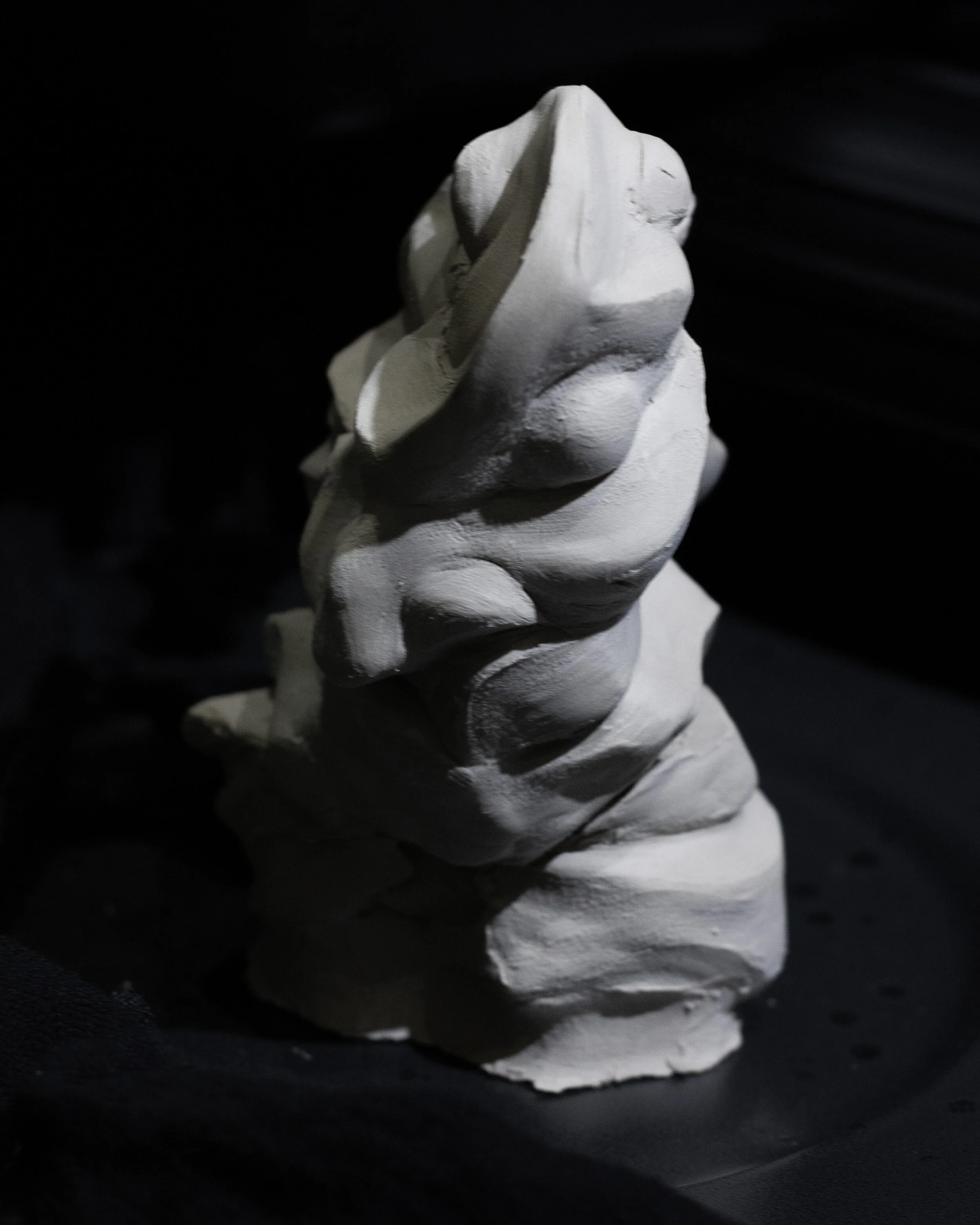 "Clay faces II" 2020