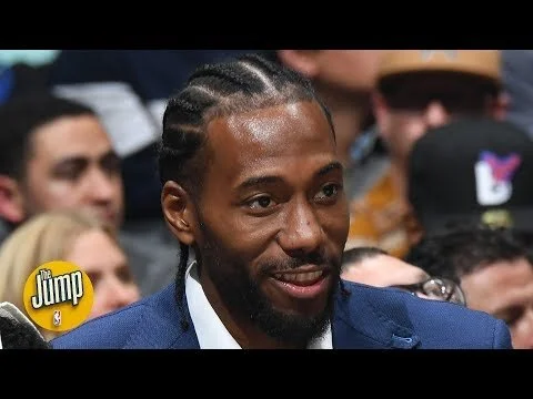 Kawhi is giving backpacks to fans so they can fill them up and pay them forward | The Jump