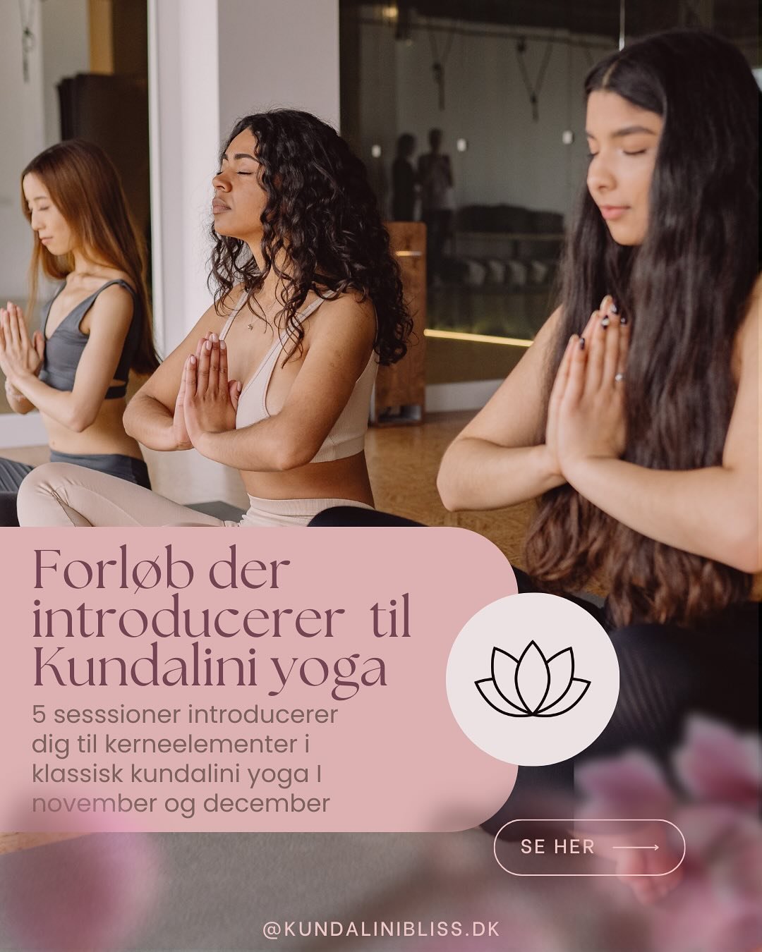 🧘&zwj;♀️Nyt forl&oslash;b i november og december over 5 gange af sessioner p&aring; ca. 1,5 time. Her bliver du introduceret til vigtige kerneelementer i kundalini yoga. Vi starter 12. november kl. 17:30 i Kbh K. Alle kan v&aelig;re med uanset yogae