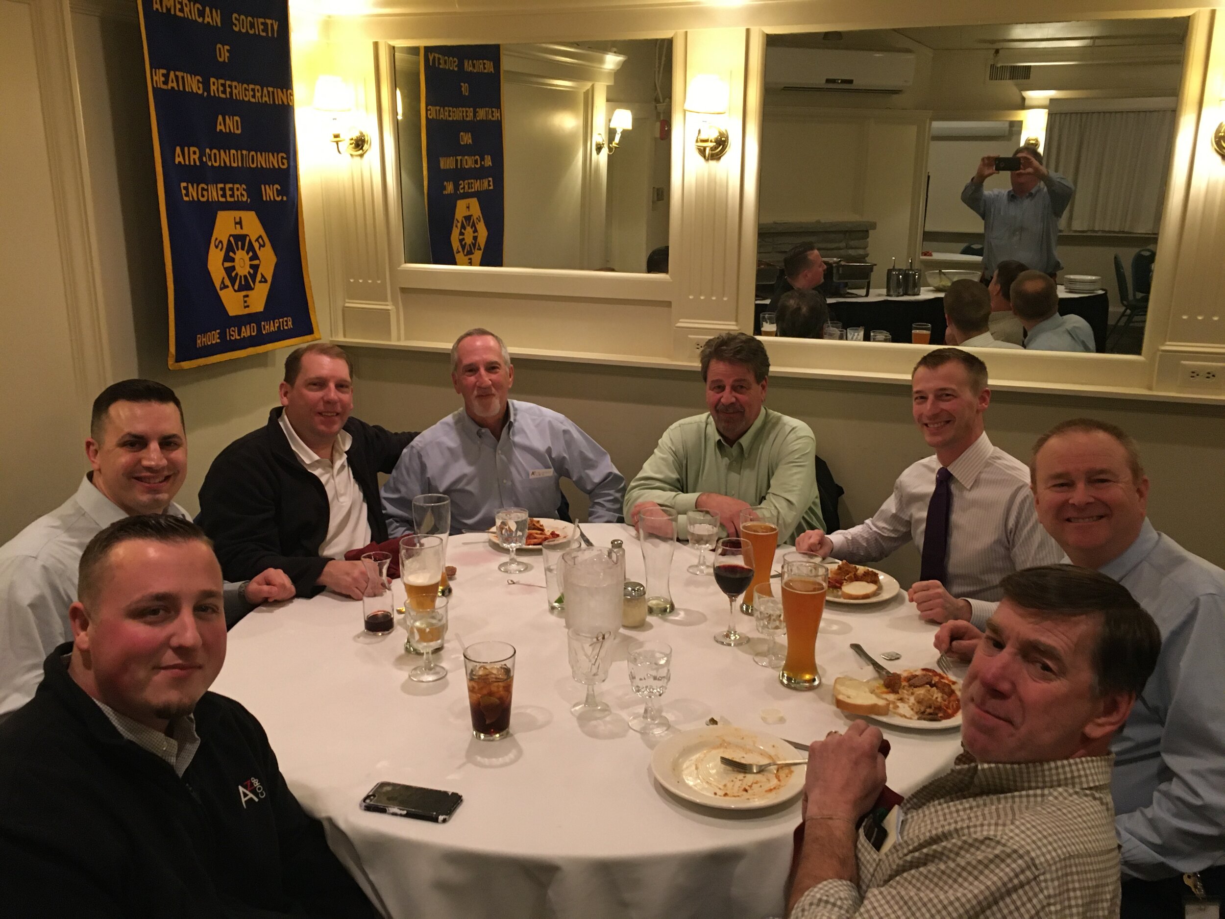  Members at the February Chapter Meeting 