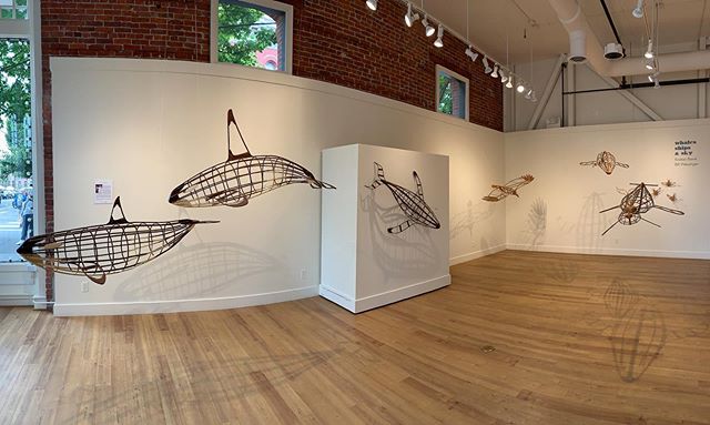 This is the last weekend to see  the show @northwindarts with my work along with that of @kbrevik_whalefall . Looks like it&rsquo;s going to be a lovely weekend on the Olympic Peninsula. Why not visit the show and then head out for a hike in Olympic 
