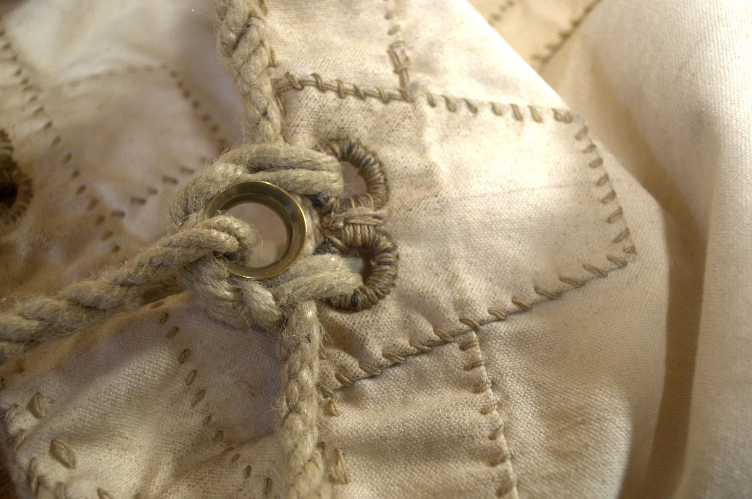 ditty bag cringle brass thimble