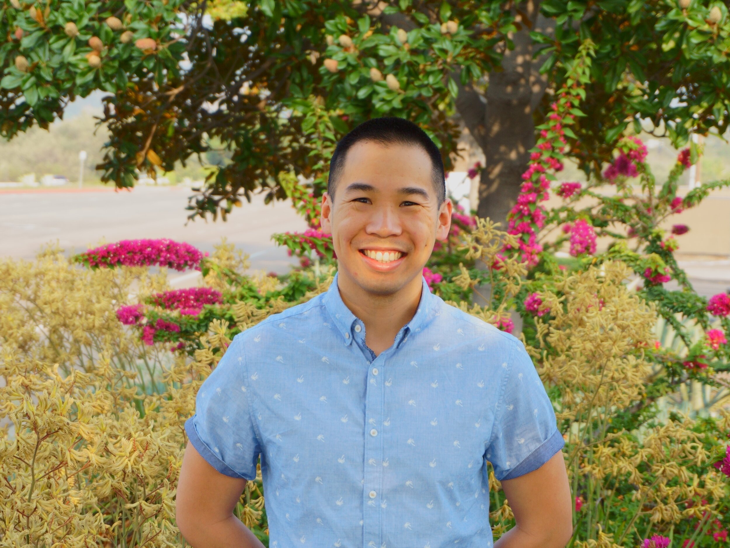 Corey Ng, Research Technician studying algae-based protein