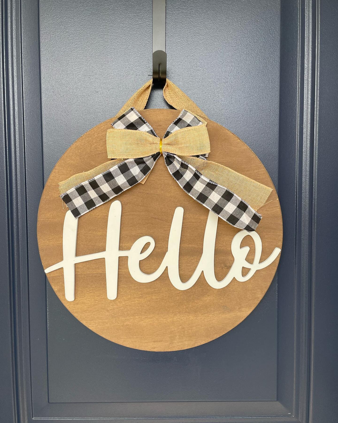 🚨 NEW PRODUCT ALERT 🚨 

Want to ensure your guests are welcomed every time they swing over? Cool beans - we have the solution for you. Check out our new front door signs. These are available in multiple designs and colors. 

Snag one while they&rsq