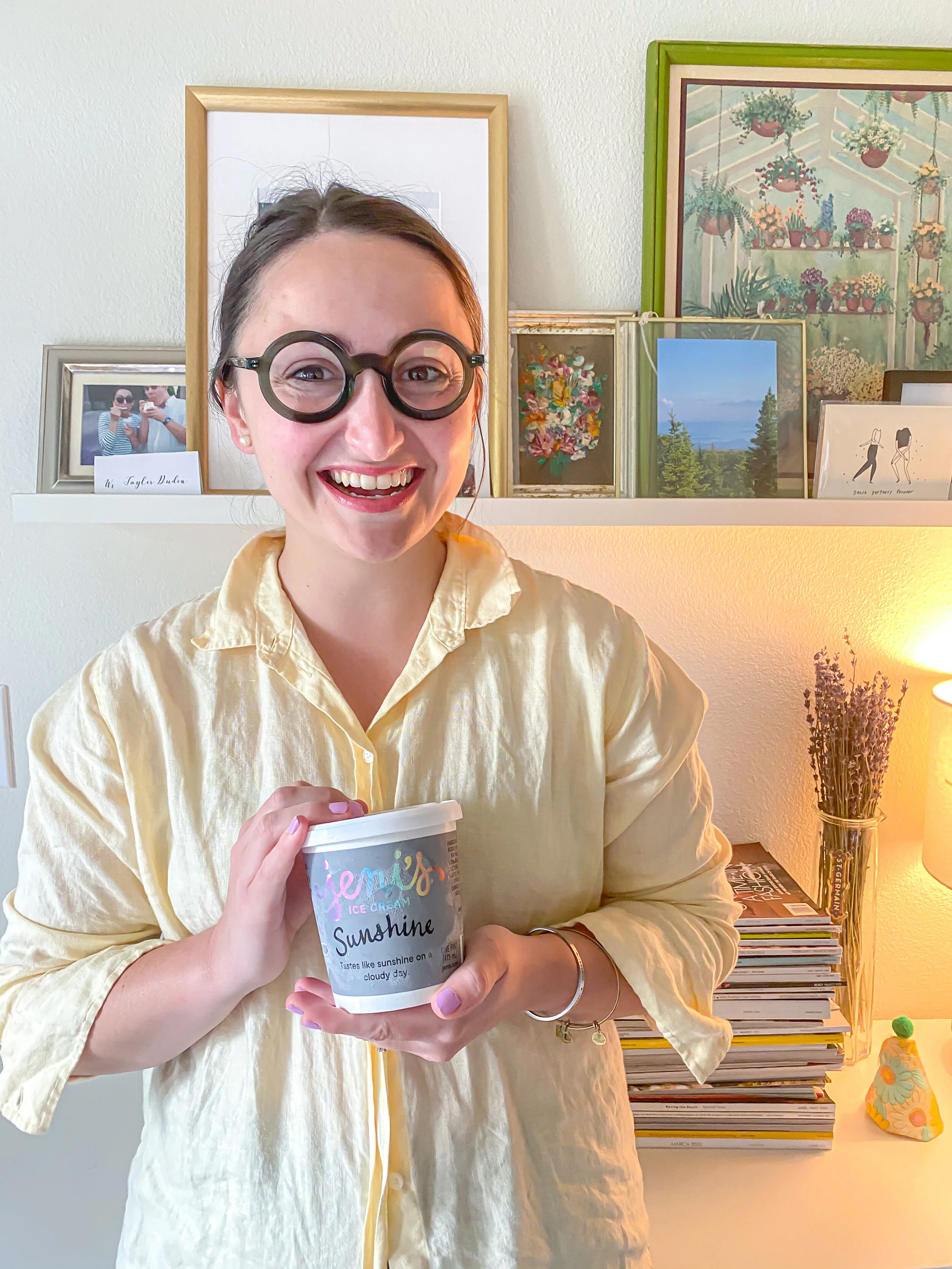 Sunshine with Jeni's Ice Cream