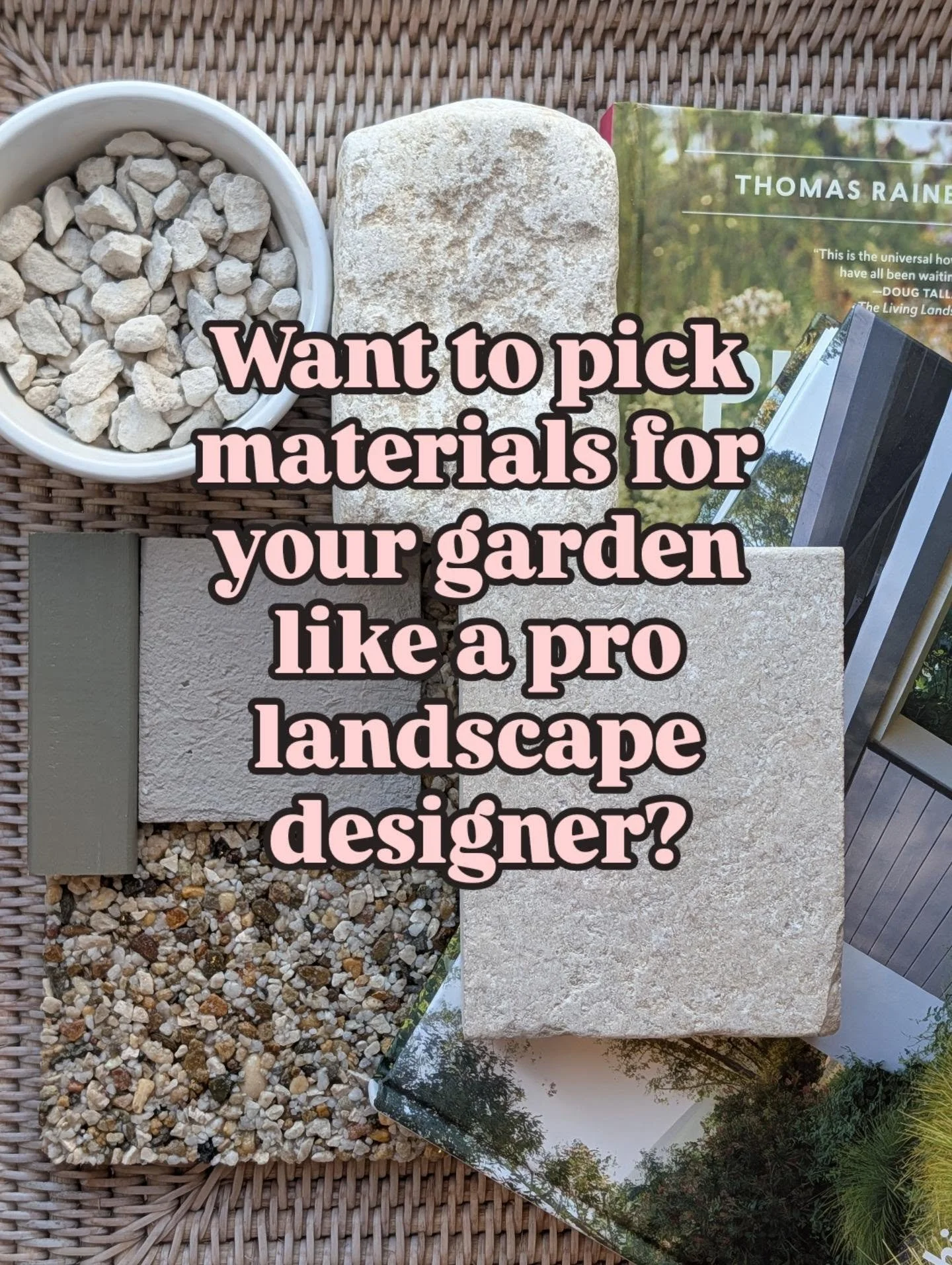 Planning a garden redesign? Don&rsquo;t rush your material choices.

As a garden designer, I always tell my clients that materials are the &lsquo;bones&rsquo; of any project. Hardscaping requires a significant investment of time and budget and should