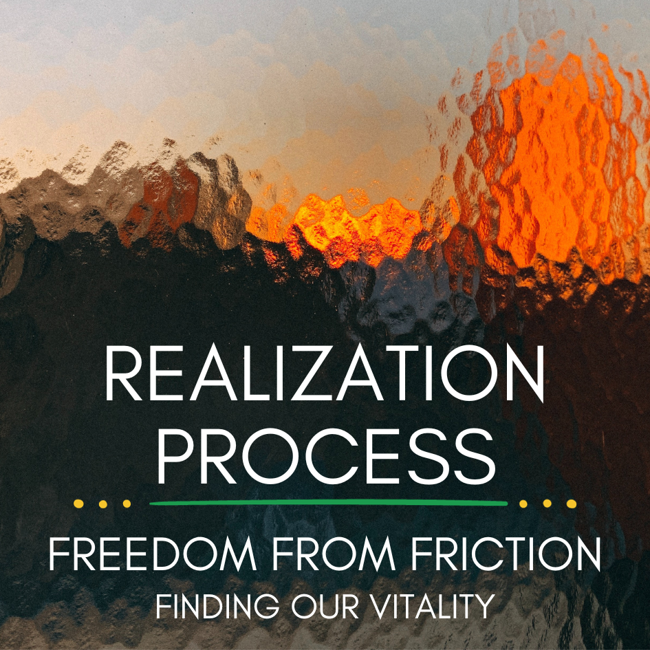 Realization Process:  Freedom From Friction Series: Experiencing Our Inherent Vitality