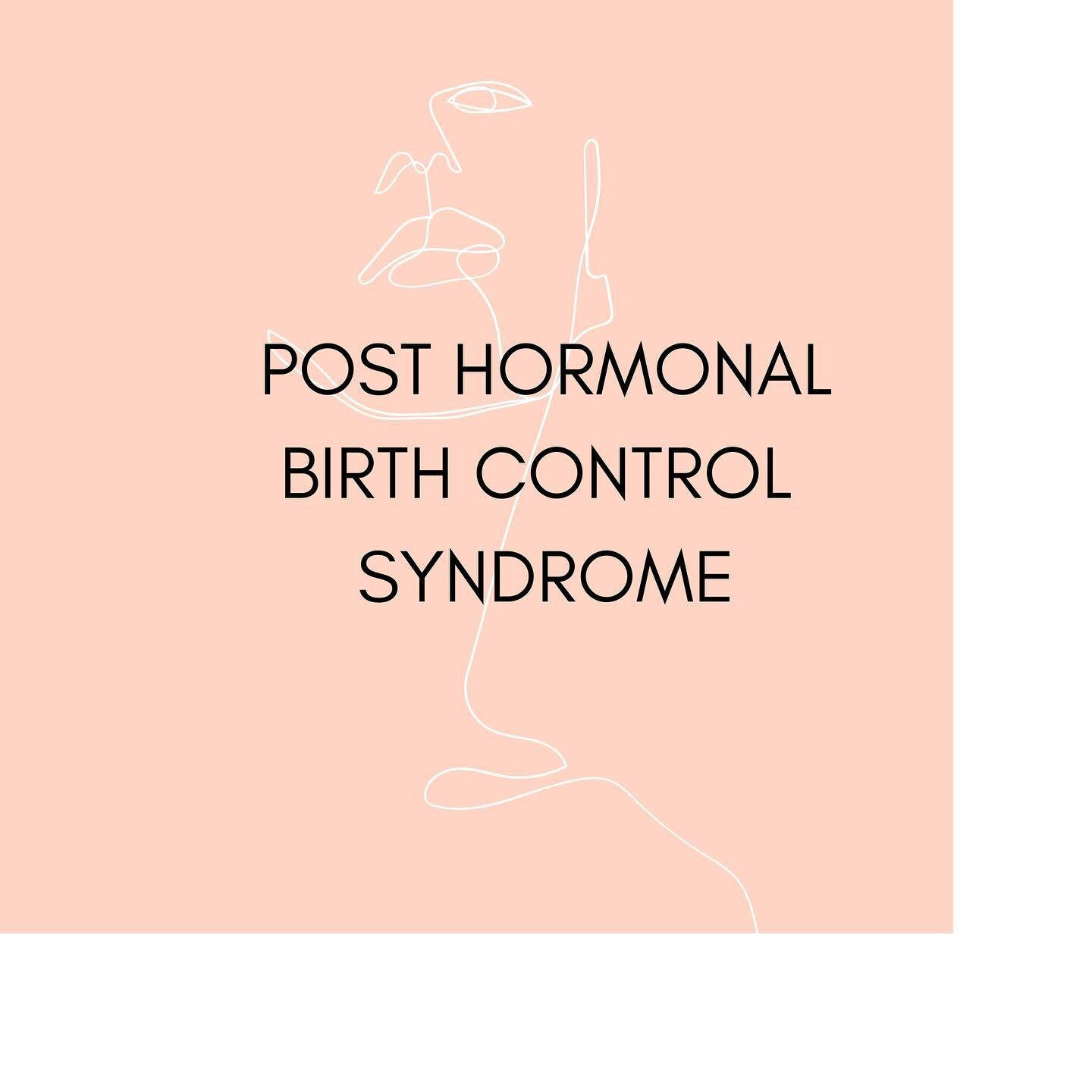 Post-Hormonal Birth Control Syndrome is defined by a bunch of unpleasant symptoms women experience after going off the birth control pill

Growing up, lots of my friends (myself included), went on the pill because of irregular periods, heavy or painf