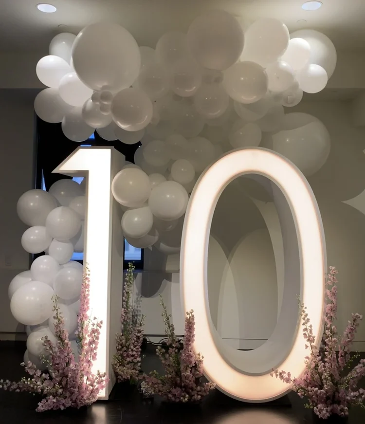Balloon sculpture build for an event NYC